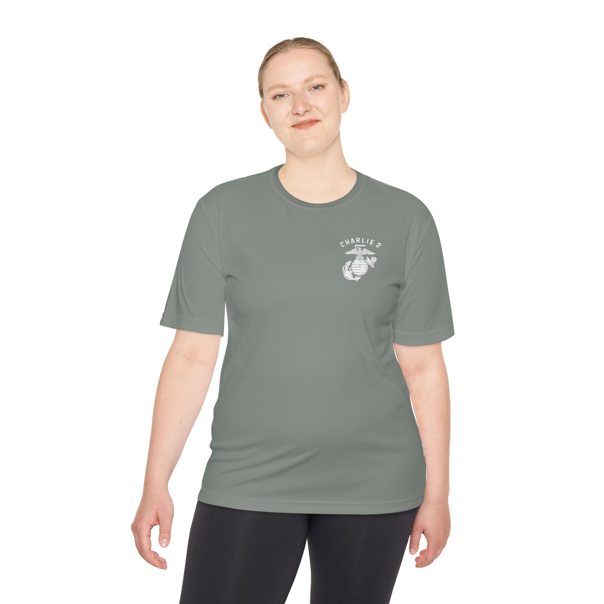 Charlie 2 Ronin (white logo) - Unisex Moisture Wicking Tee