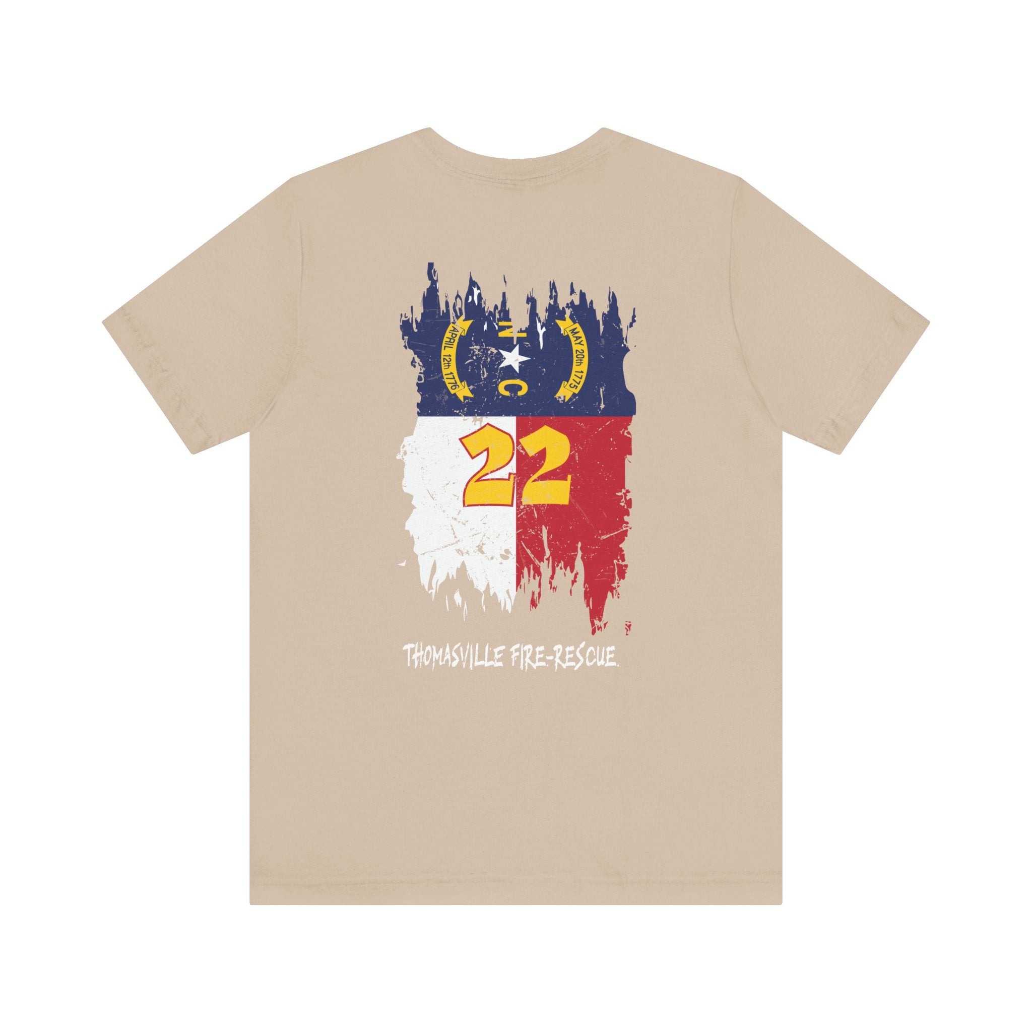 Thomasville Fire NC Ladder 22 (version 1) - Bella+Canvas Soft Unisex Tee