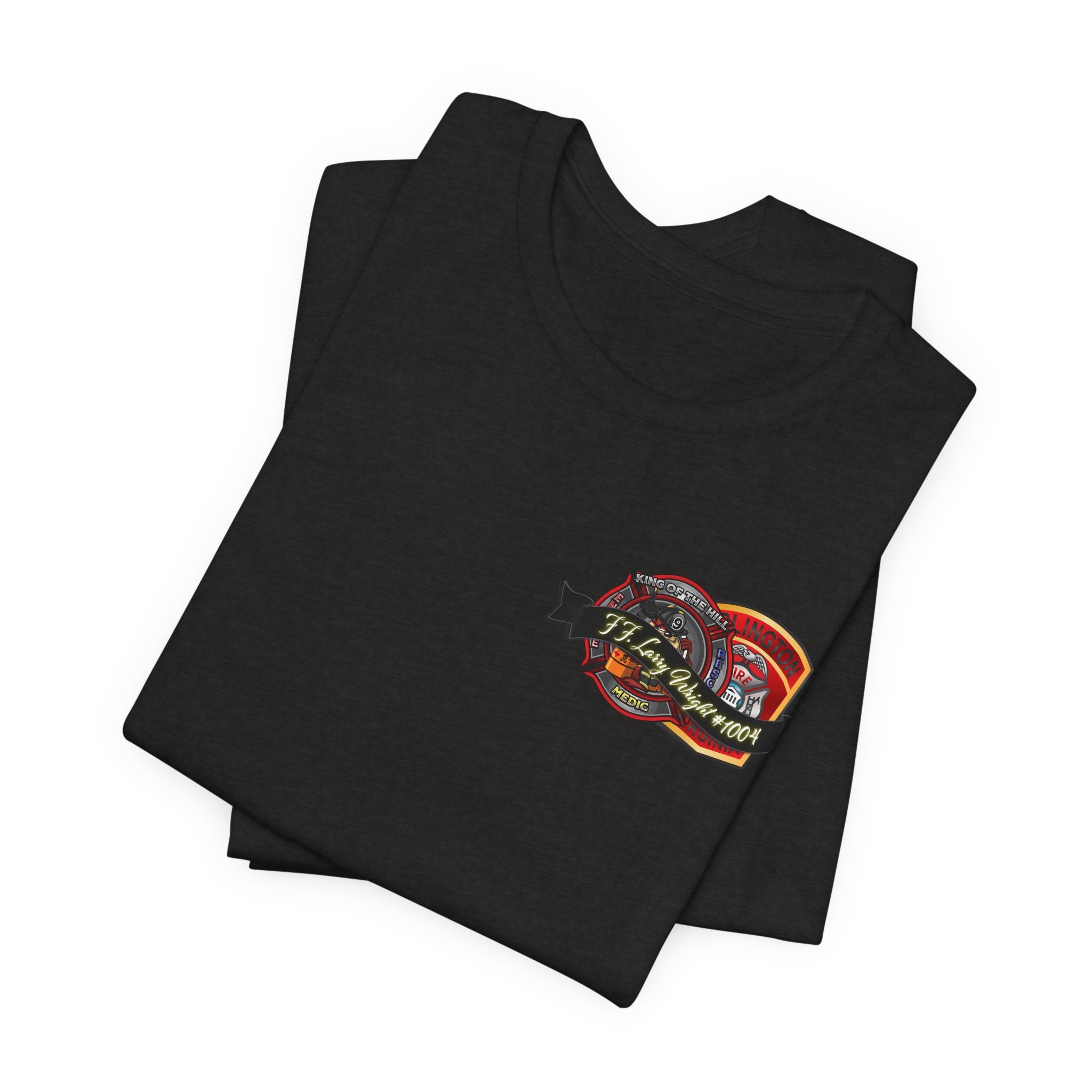 Larry Wright Memorial Shirt - Bella+Canvas Brand Jersey Short Sleeve Tee Unisex