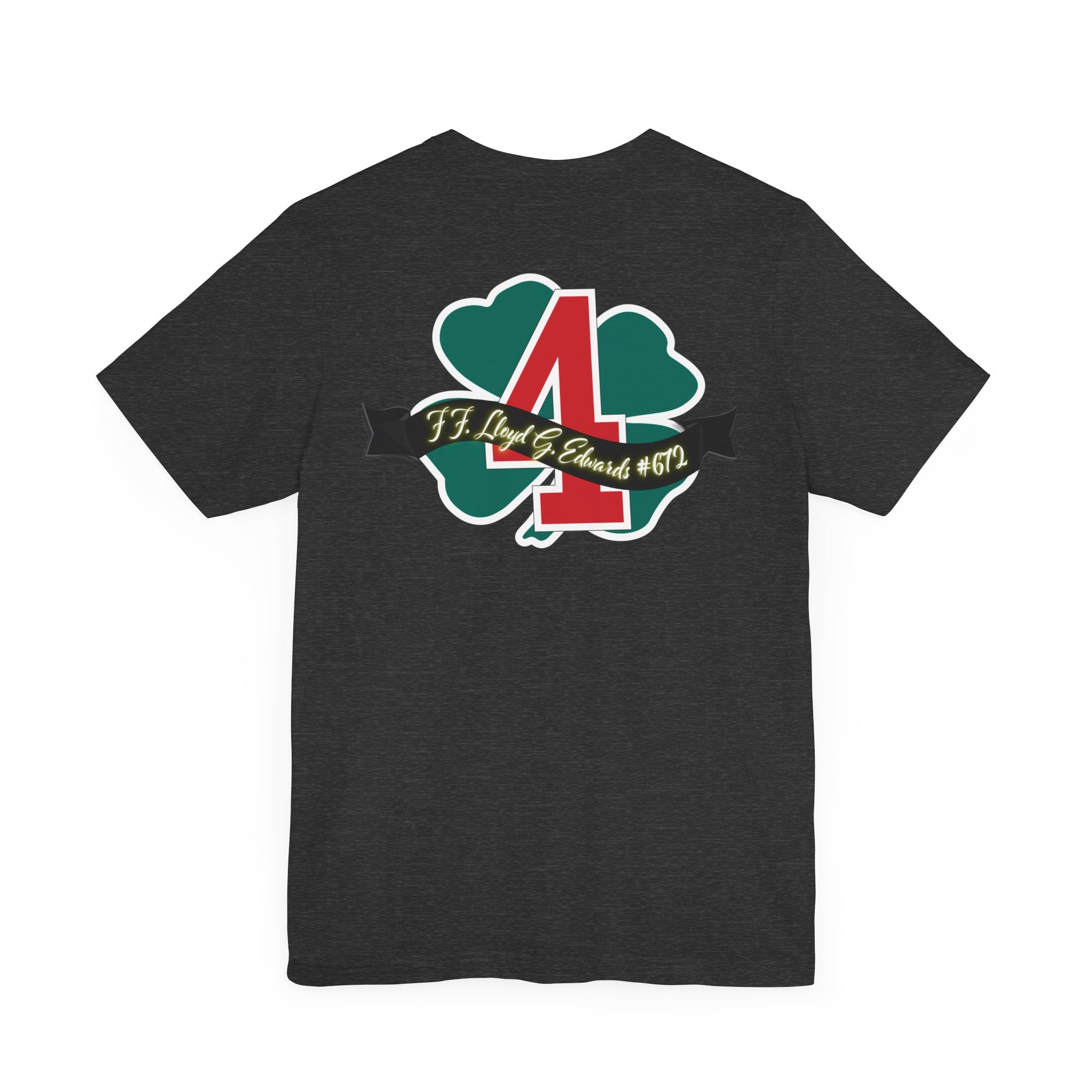 Lloyd Edwards Memorial Shirt  (Proceeds $8.49 per shirt  going to Local 2800 Benevolent Fund)- Unisex Jersey Short Sleeve Tee