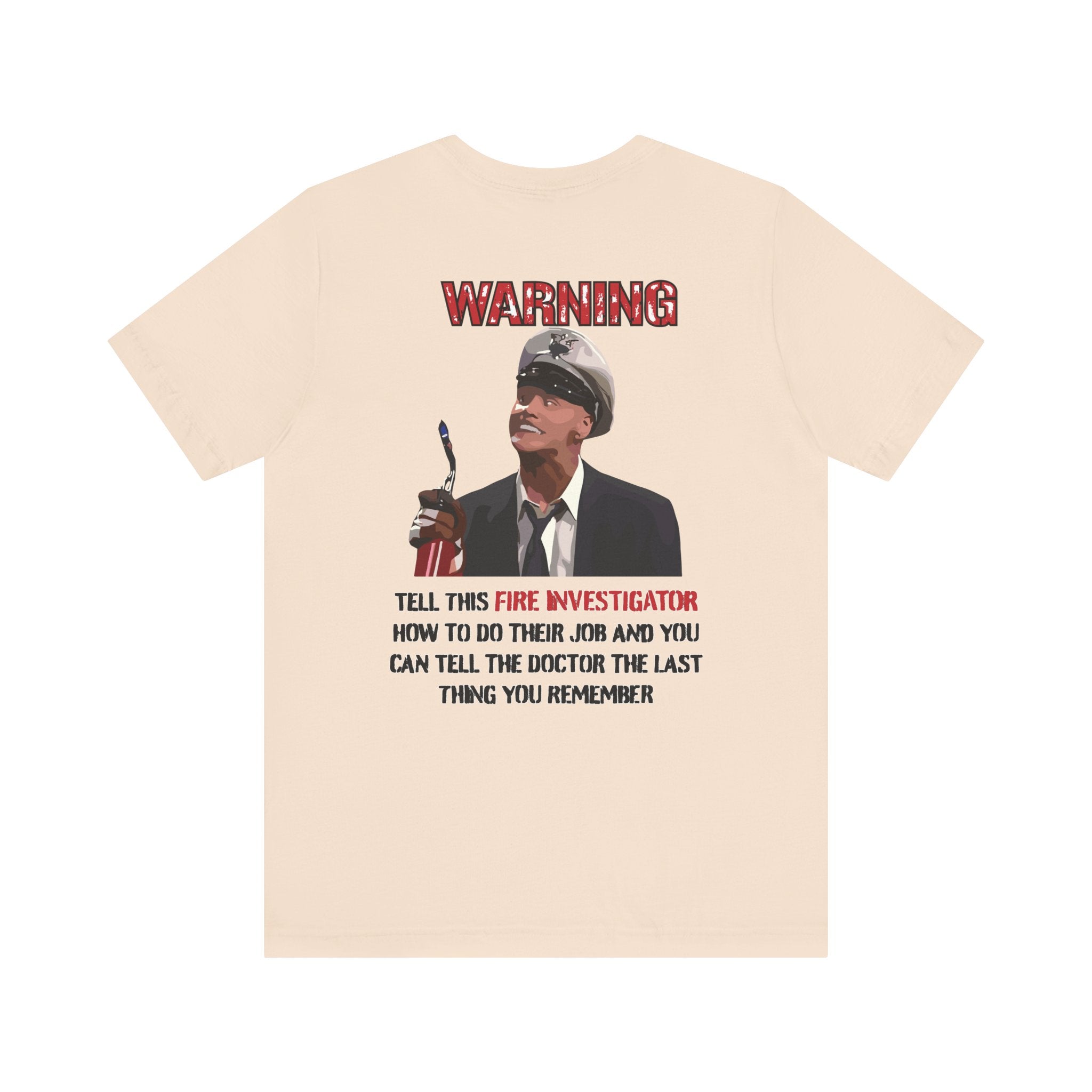 Fire Marshal Funny Shirt - Heavy Cotton Unisex Tee -
