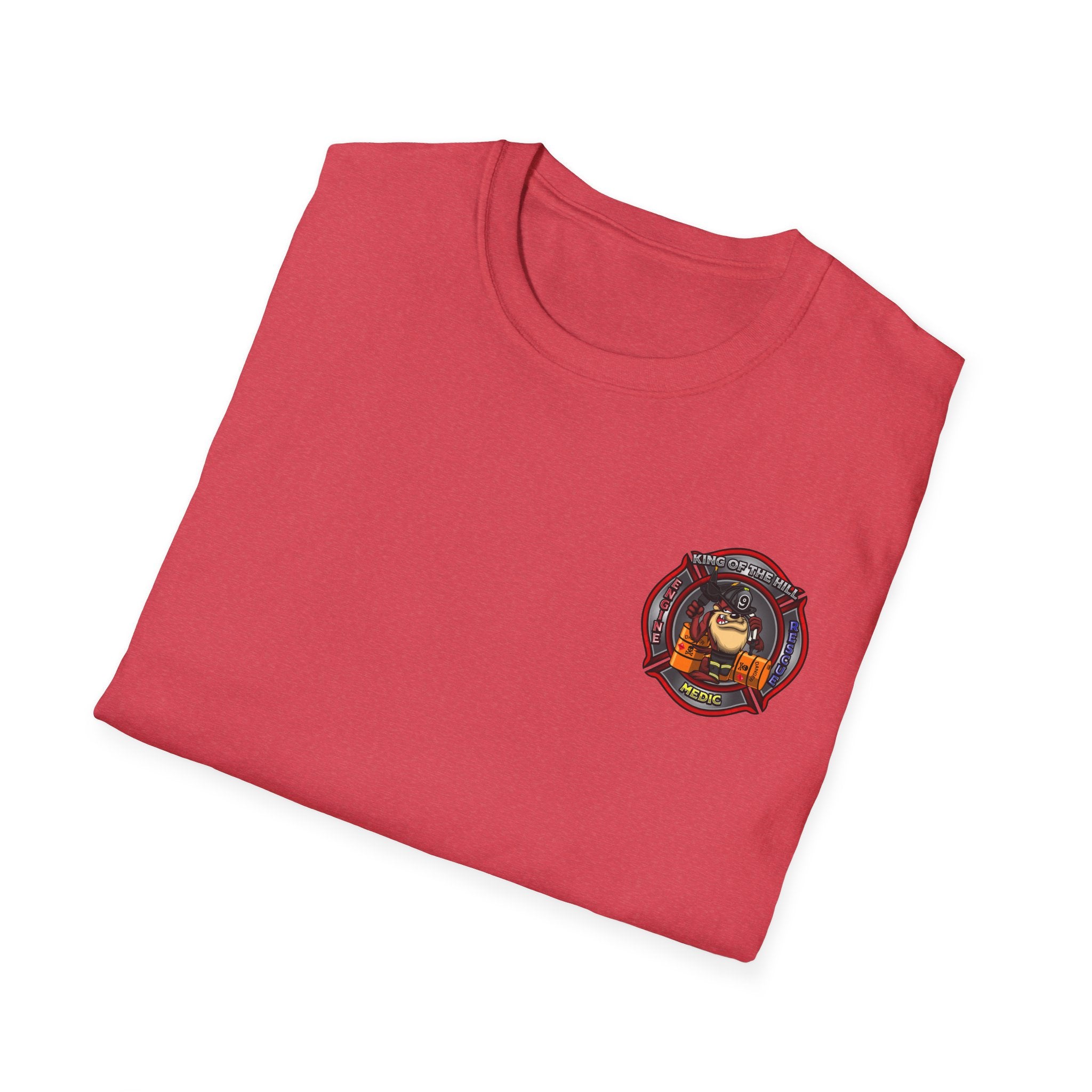 Station 9 Taz Front / Taz back - Gildan Soft Cotton Softstyle T-Shirt
