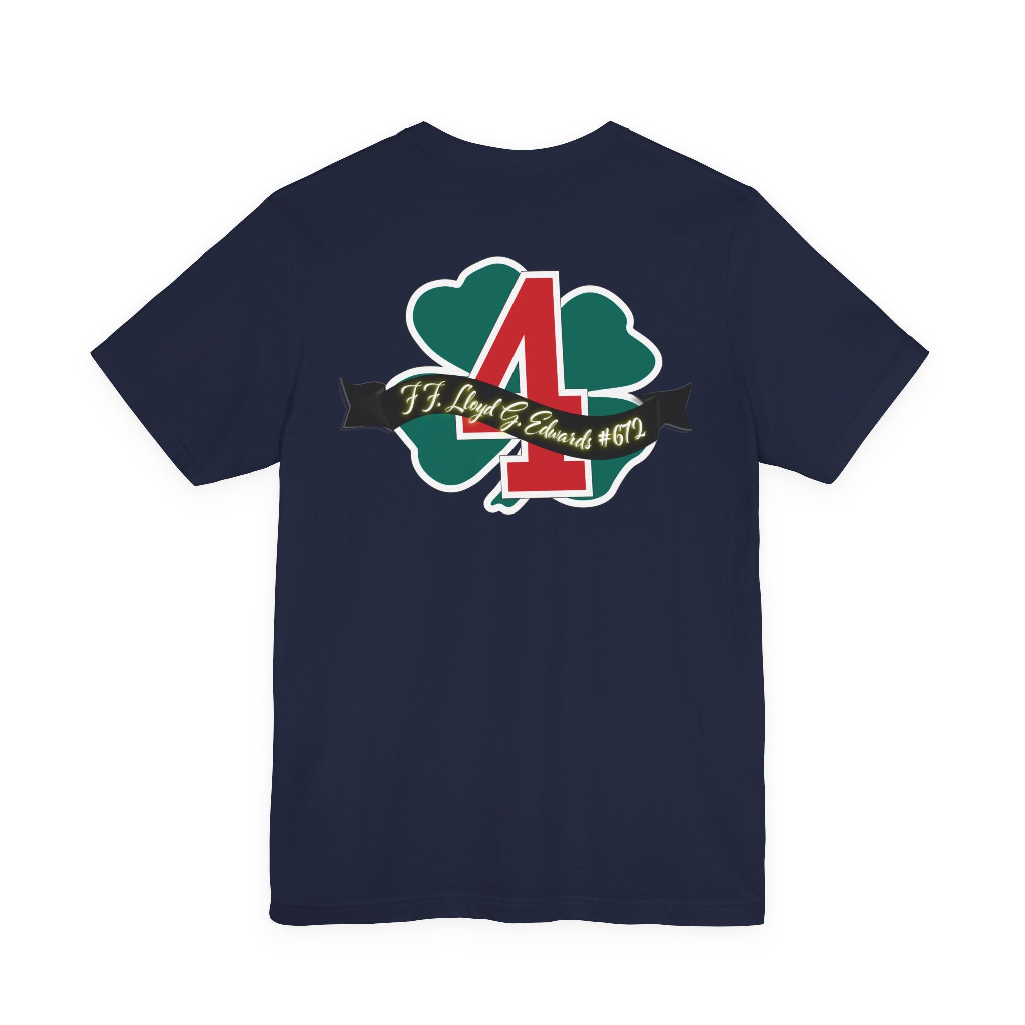 Clover Lloyd Edwards Memorial Shirt  - Unisex Jersey Short Sleeve Tee