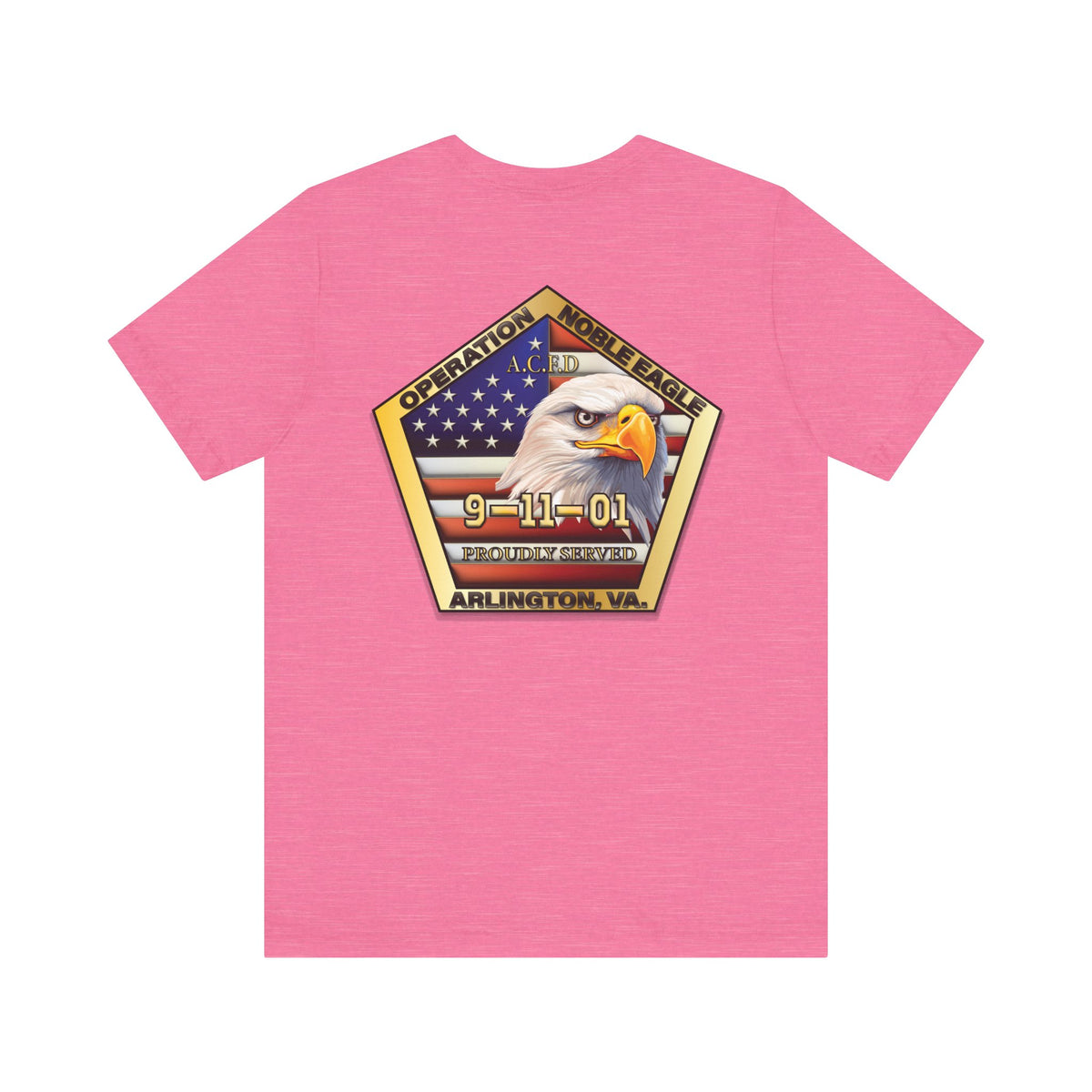 Arlington Badge/Noble Eagle - Bella+Canvas Soft Unisex Tee