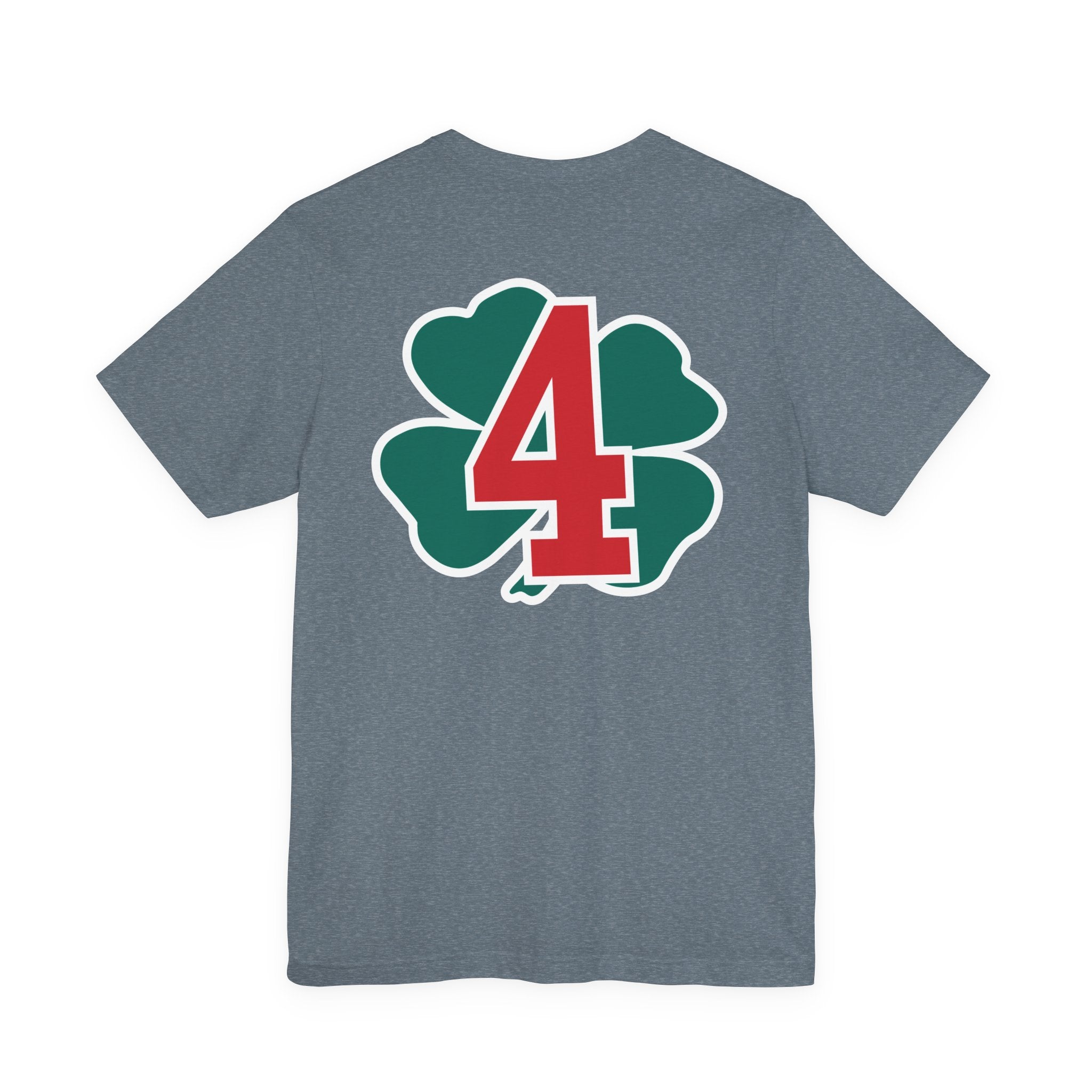 Station 4 Clover Back - Bella+Canvas Soft Unisex Tee