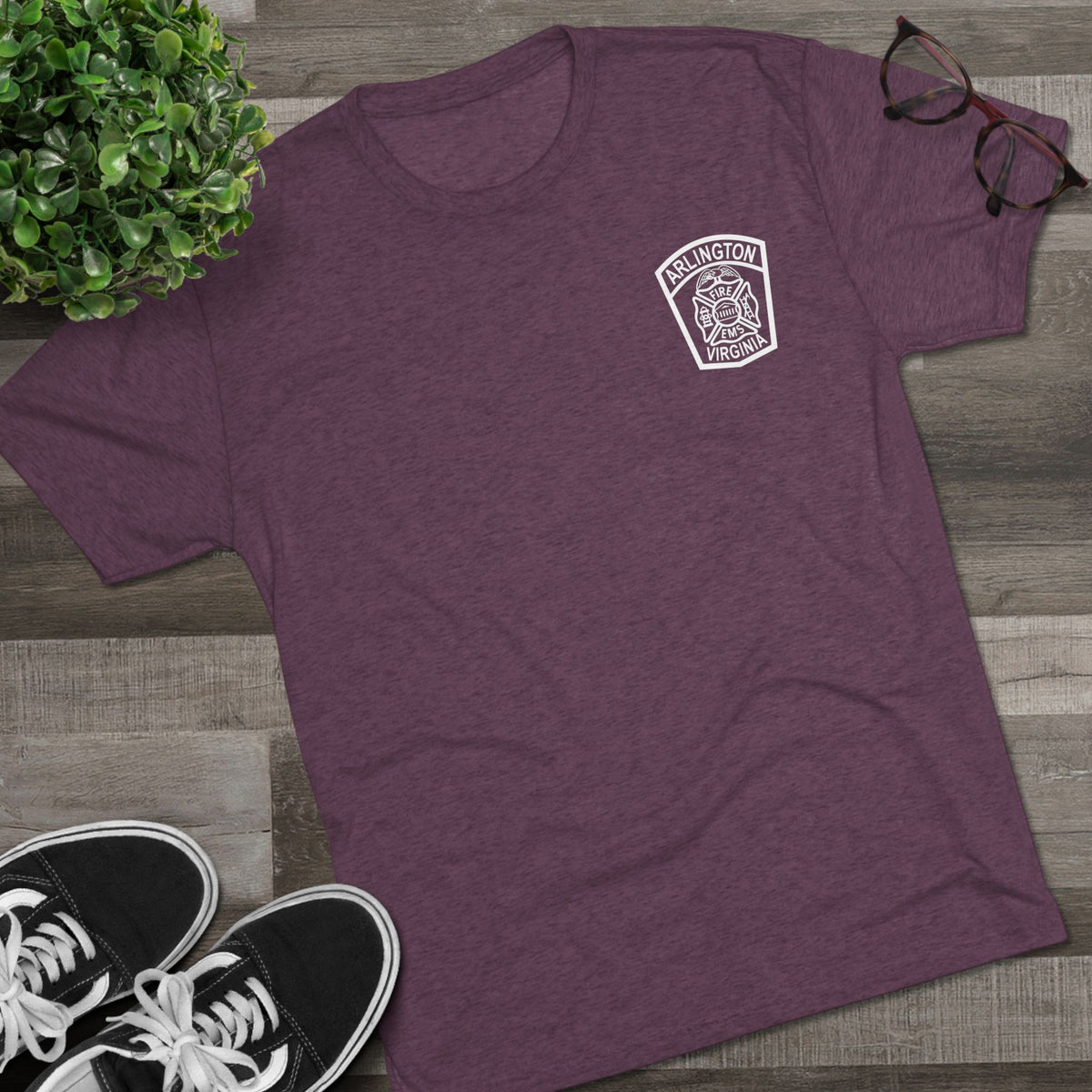 ACFD Uniform - NextLevel Tri-Blend Crew Tee