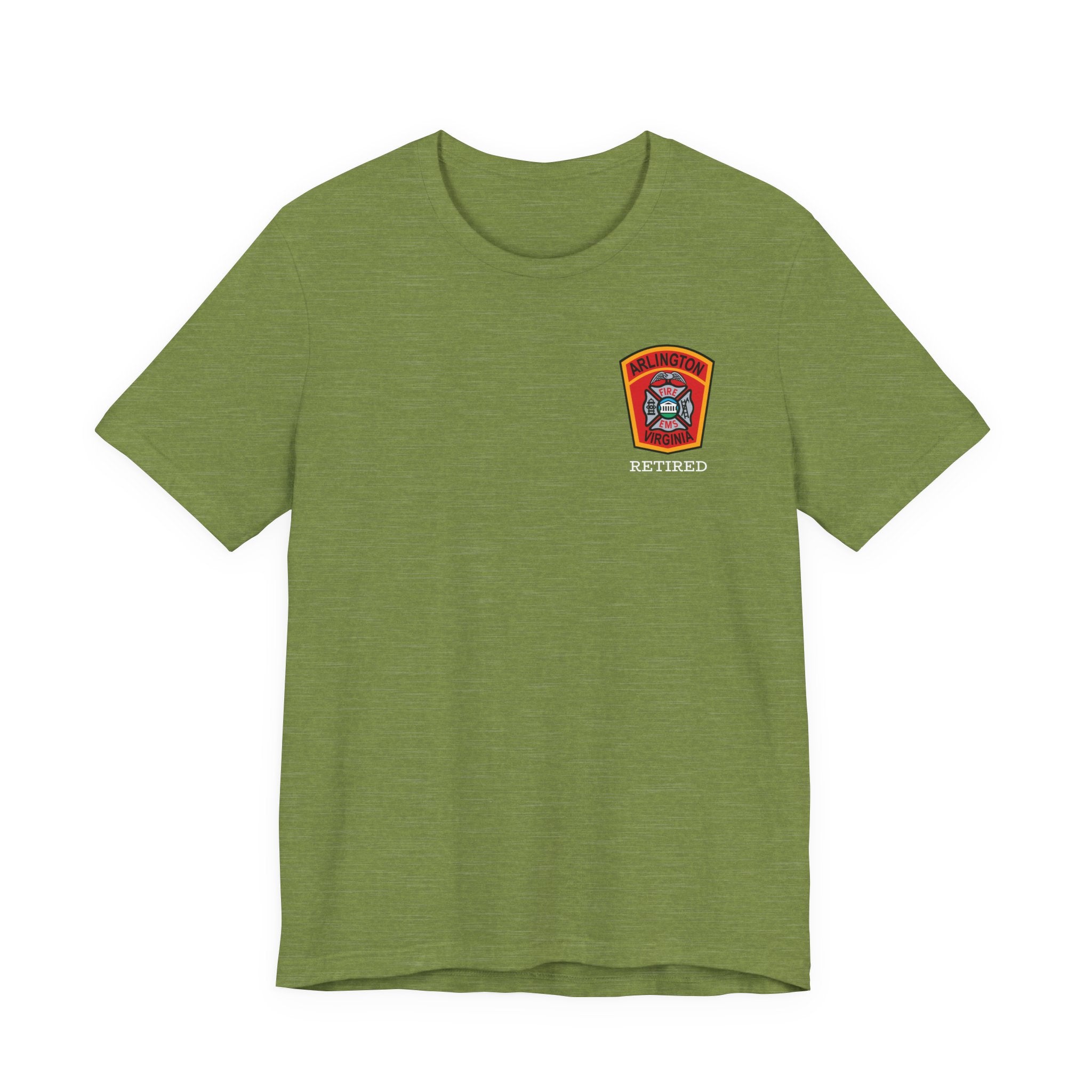 Arlington Retired patch - Bella+Canvas Soft Unisex Tee
