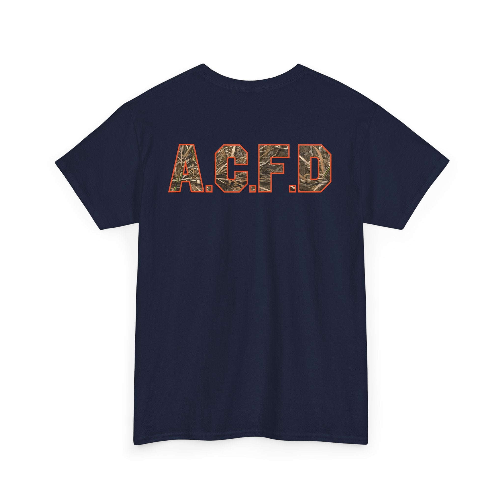 Heavy Cotton Unisex Tee - Arlington Camo Deer Hunter