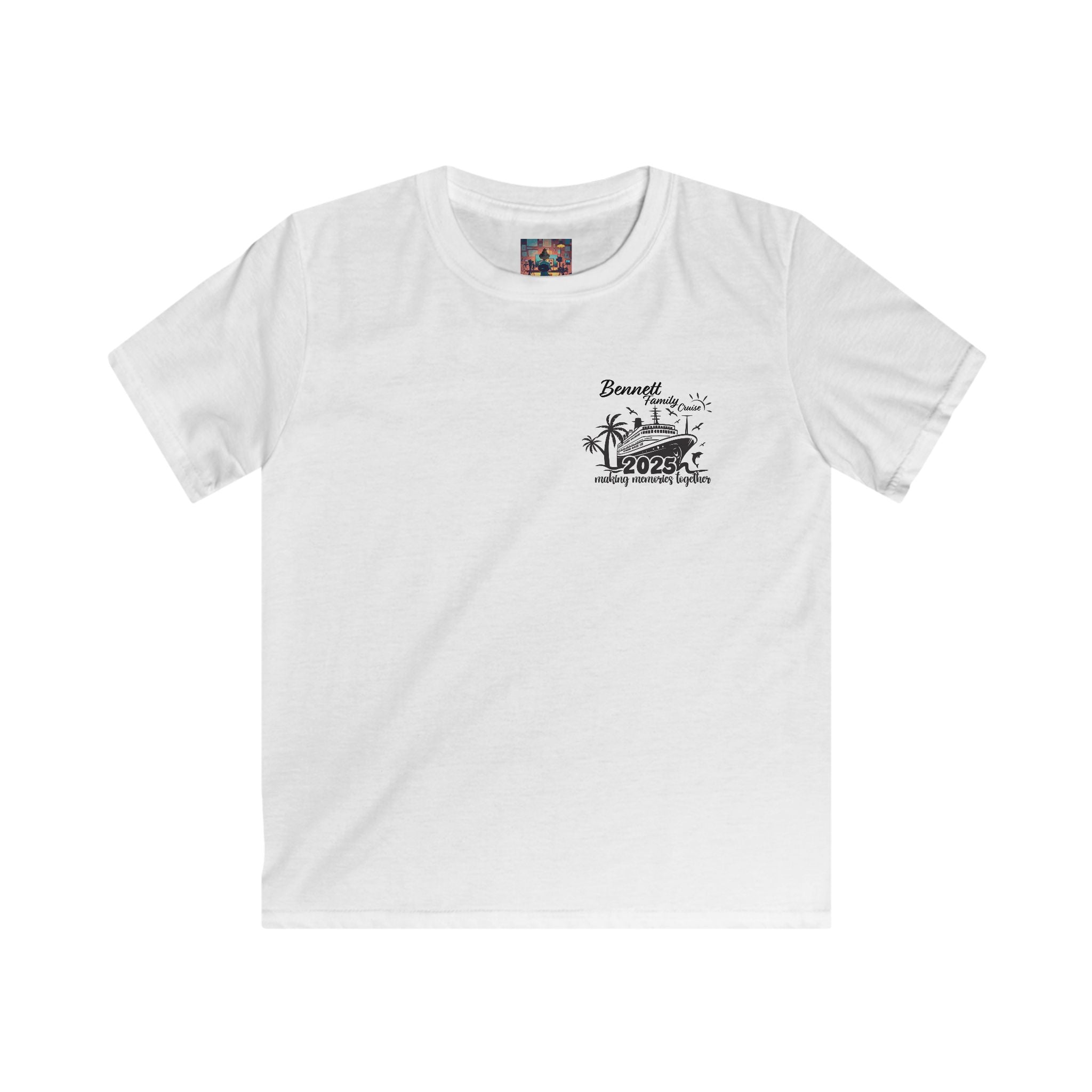 Bennett Family Cruise - Kids Softstyle Tee