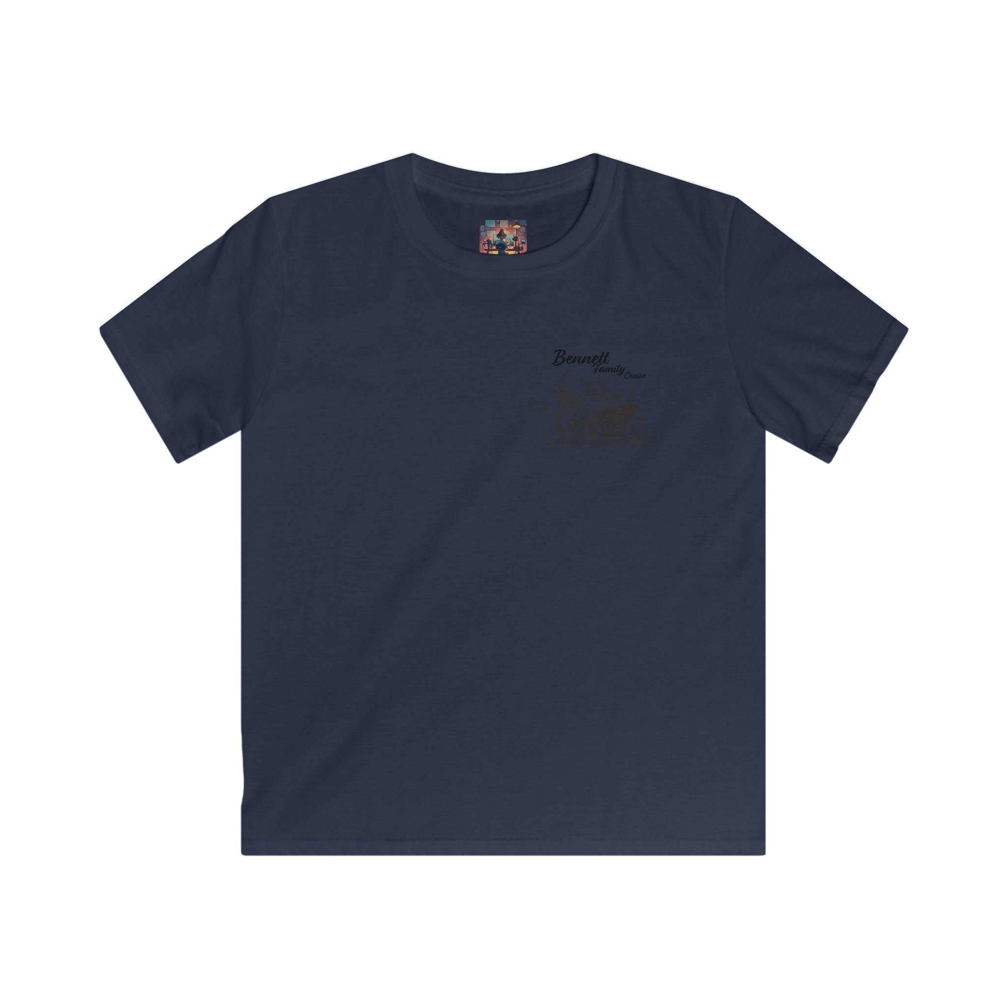 Bennett Family Cruise - Kids Softstyle Tee