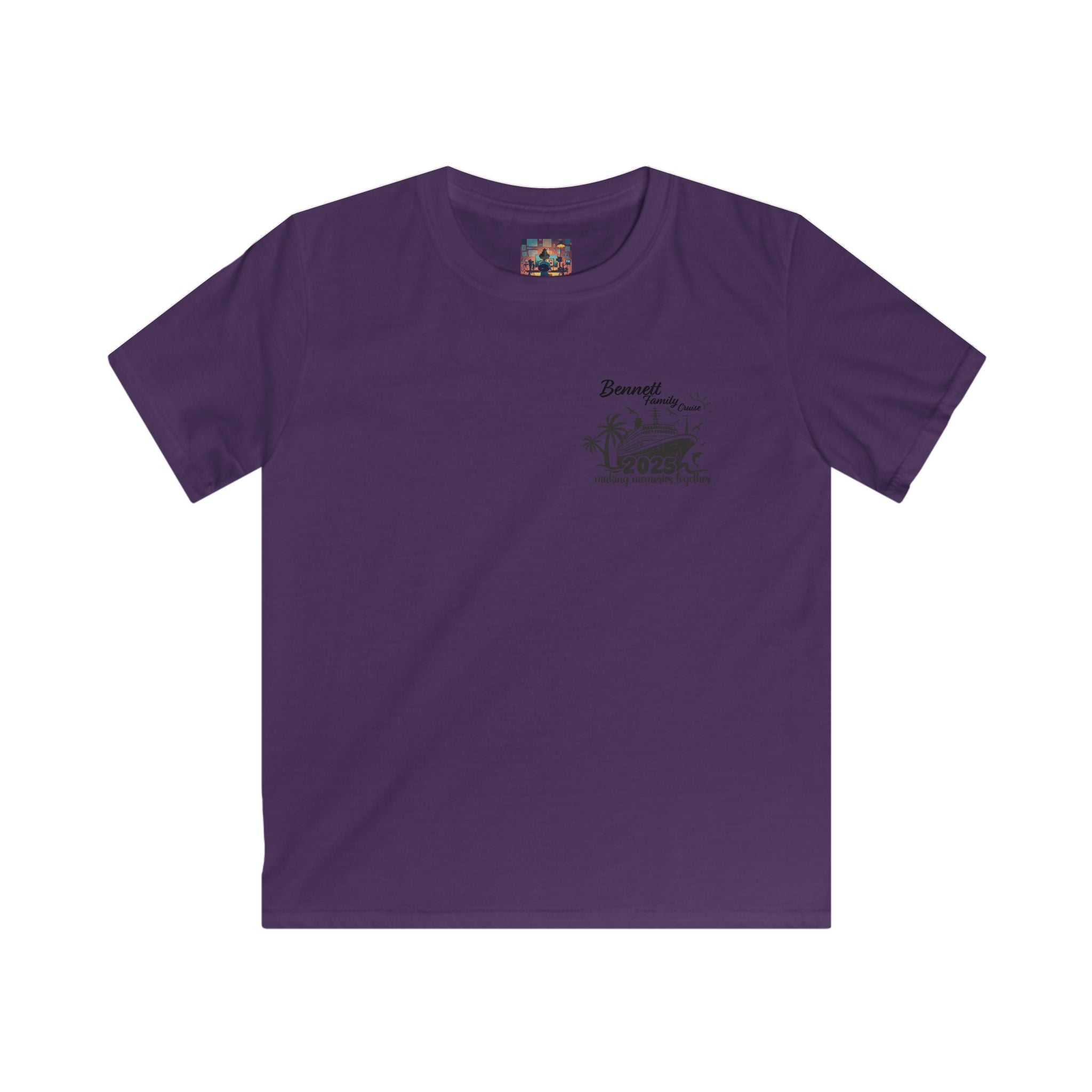 Bennett Family Cruise - Kids Softstyle Tee
