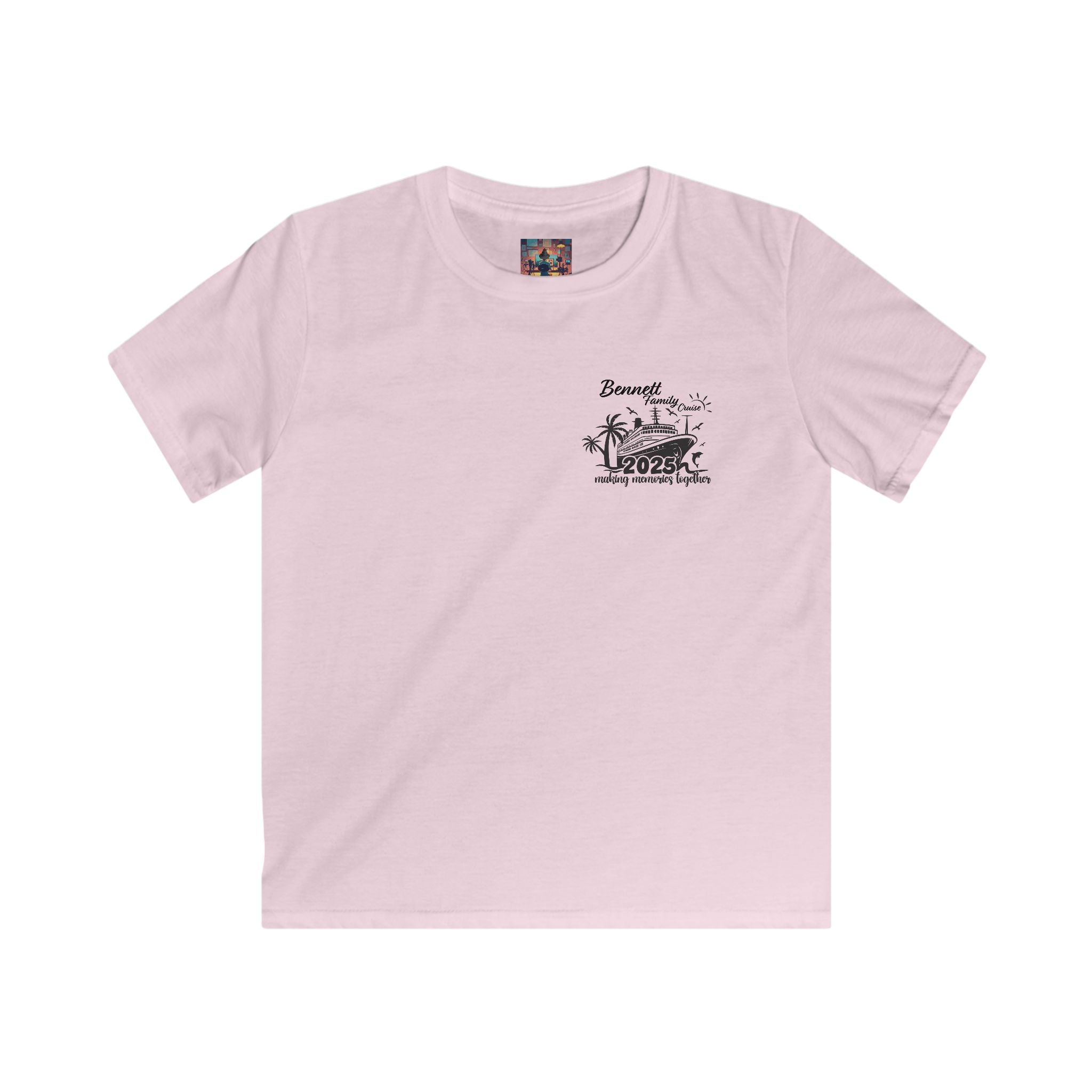 Bennett Family Cruise - Kids Softstyle Tee