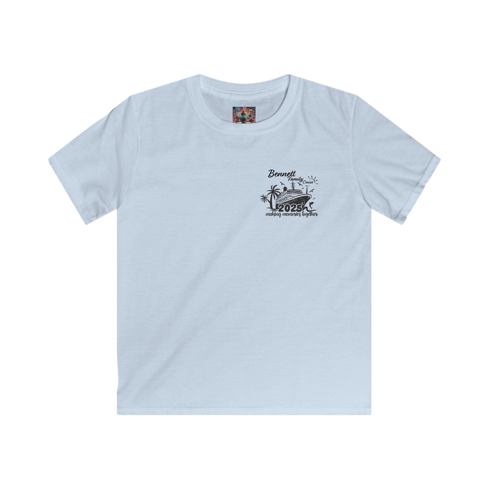 Bennett Family Cruise - Kids Softstyle Tee