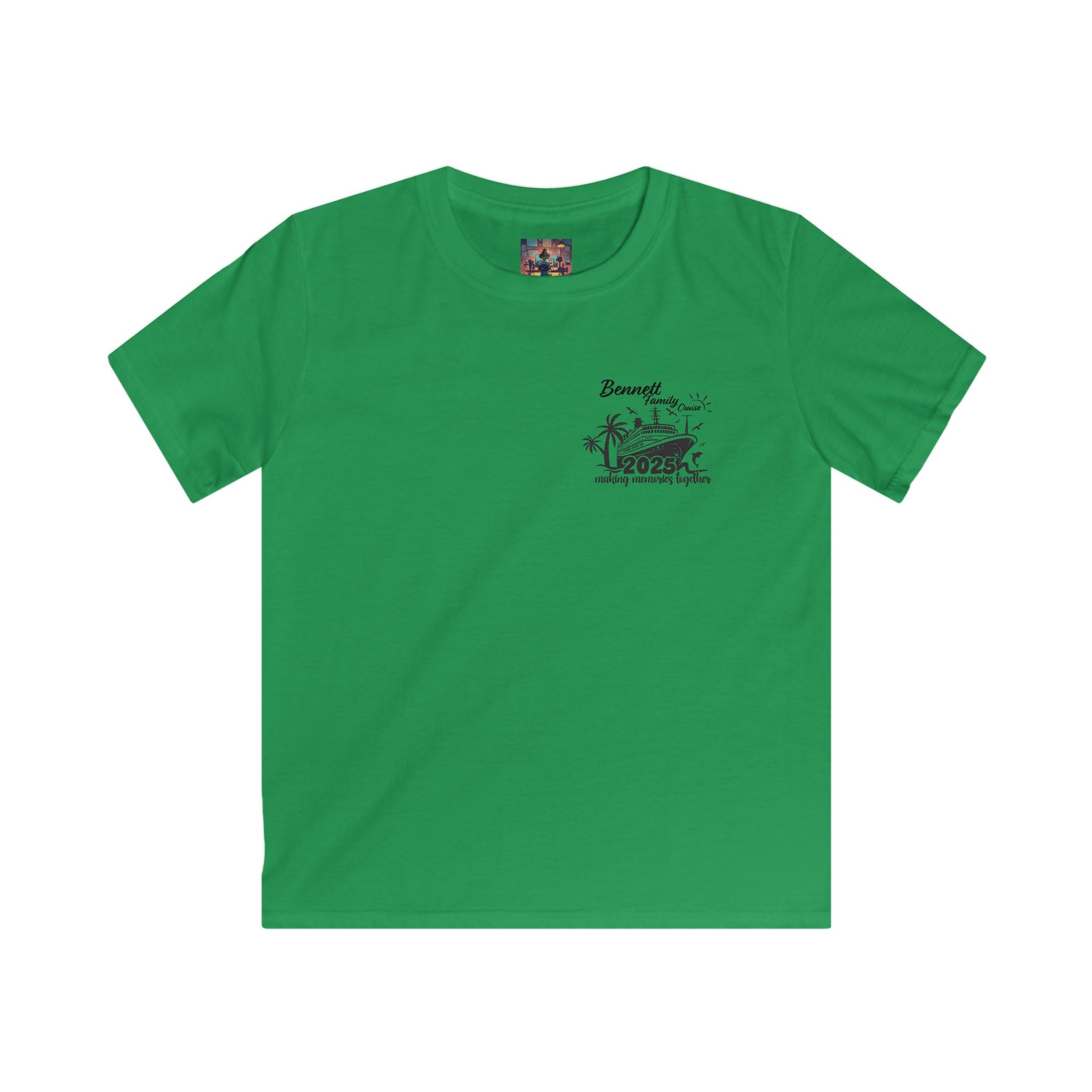Bennett Family Cruise - Kids Softstyle Tee