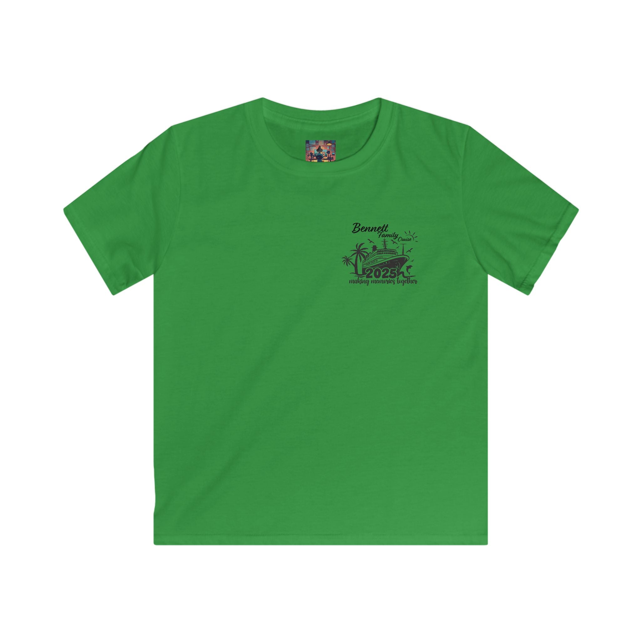 Bennett Family Cruise - Kids Softstyle Tee