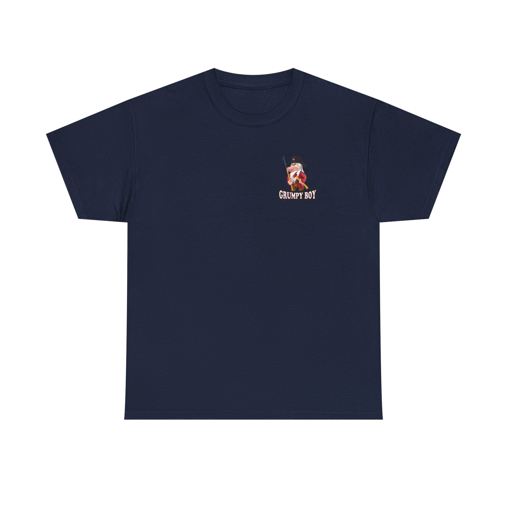 Grumpy Boy Firefighter - Heavy Cotton Unisex Tee