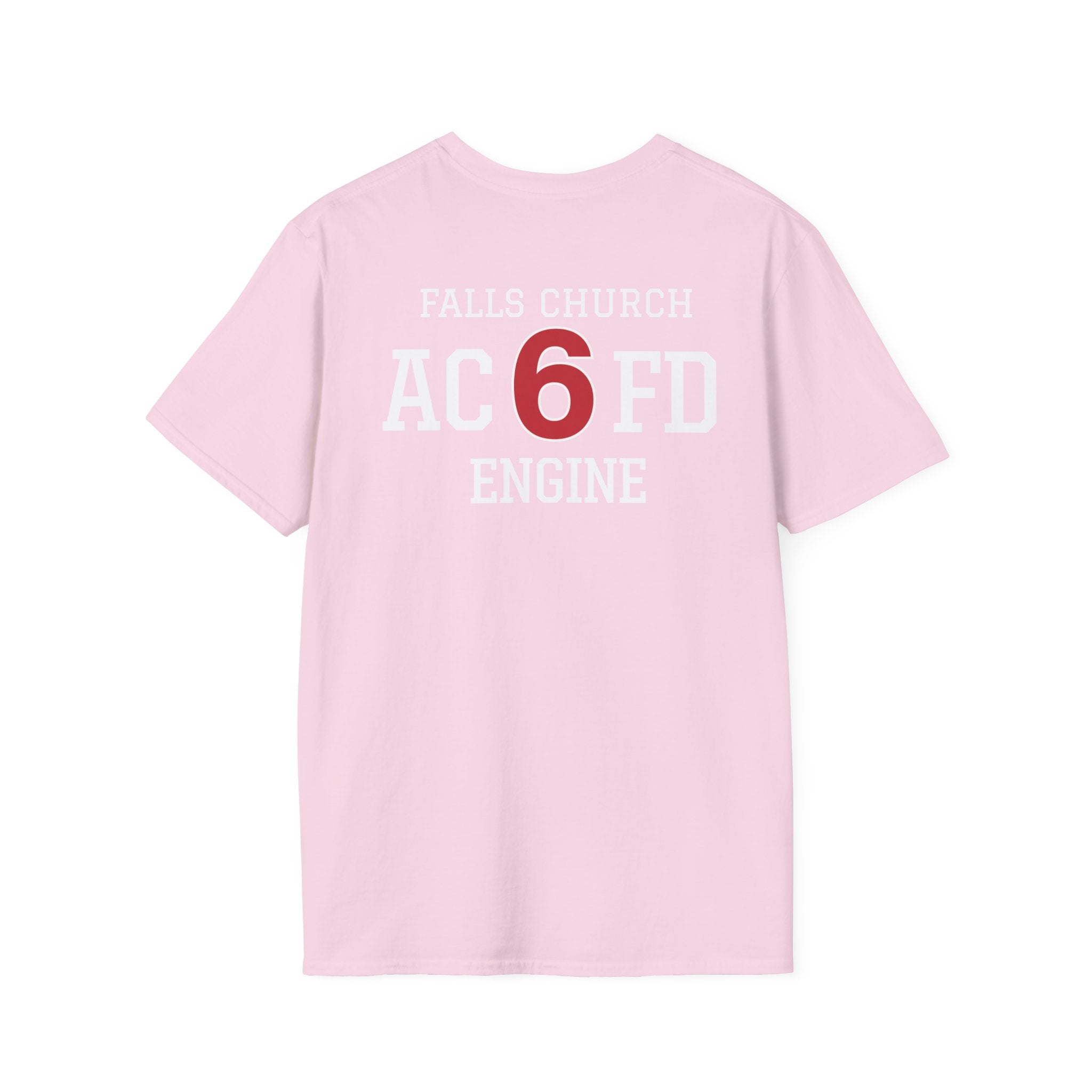 Engine 6 Falls Church - Gildan Soft Cotton Softstyle T-Shirt