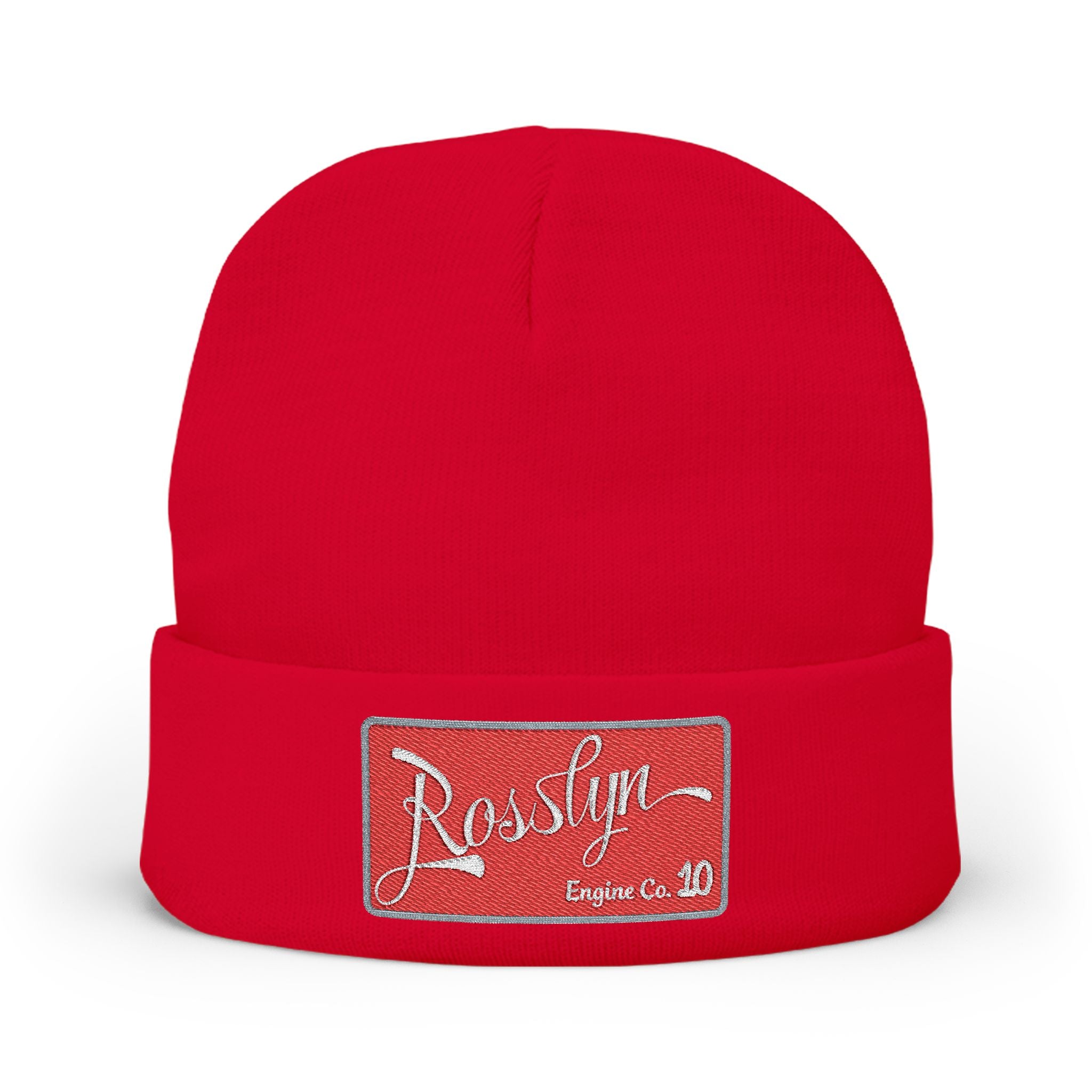 Arlington Rosslyn Engine 10 - Knit Beanie (Embroidery)