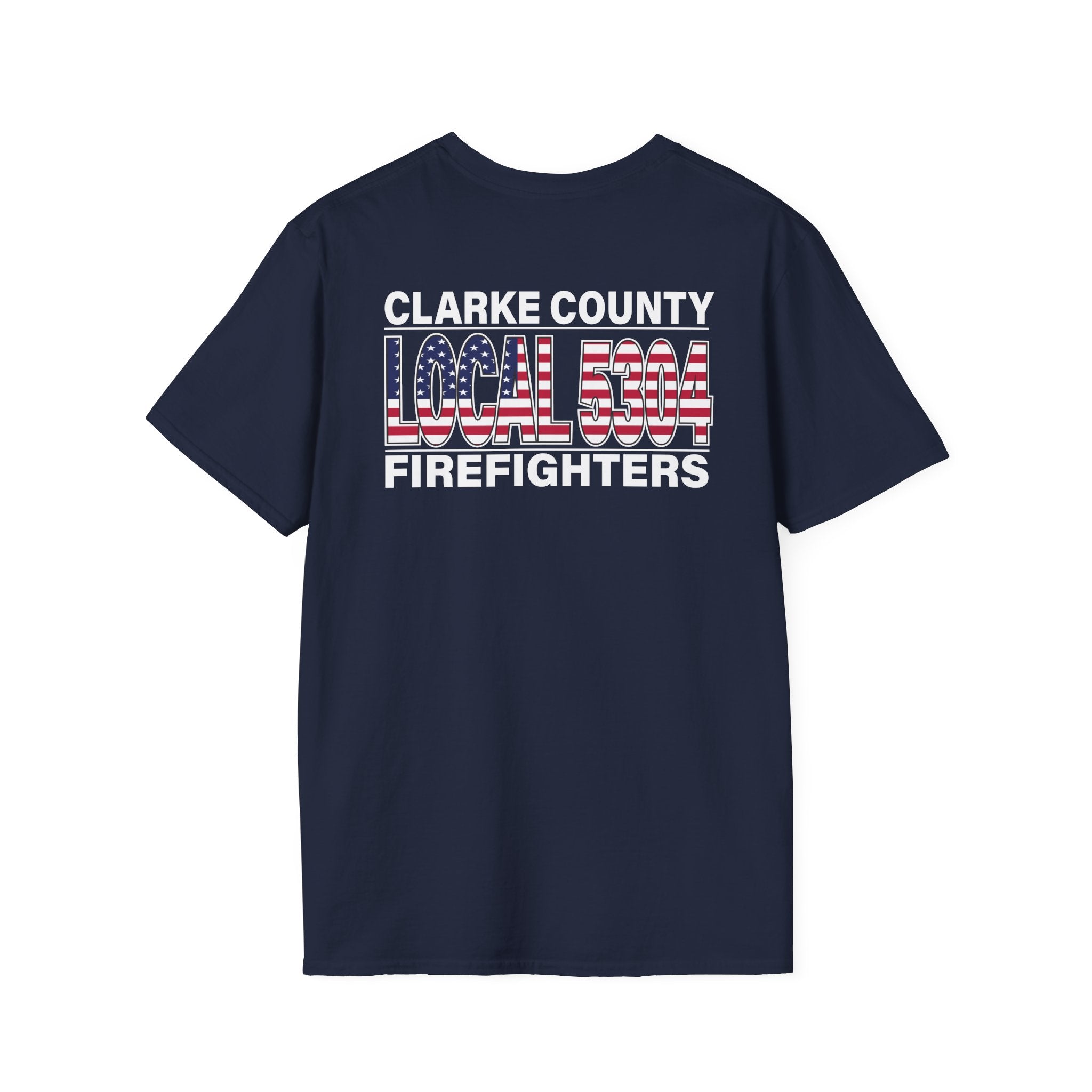Clarke County Local 5304 version 3 (Portion of Proceeds go to Local 5304)  - Gildan Soft Cotton Softstyle T-Shirt