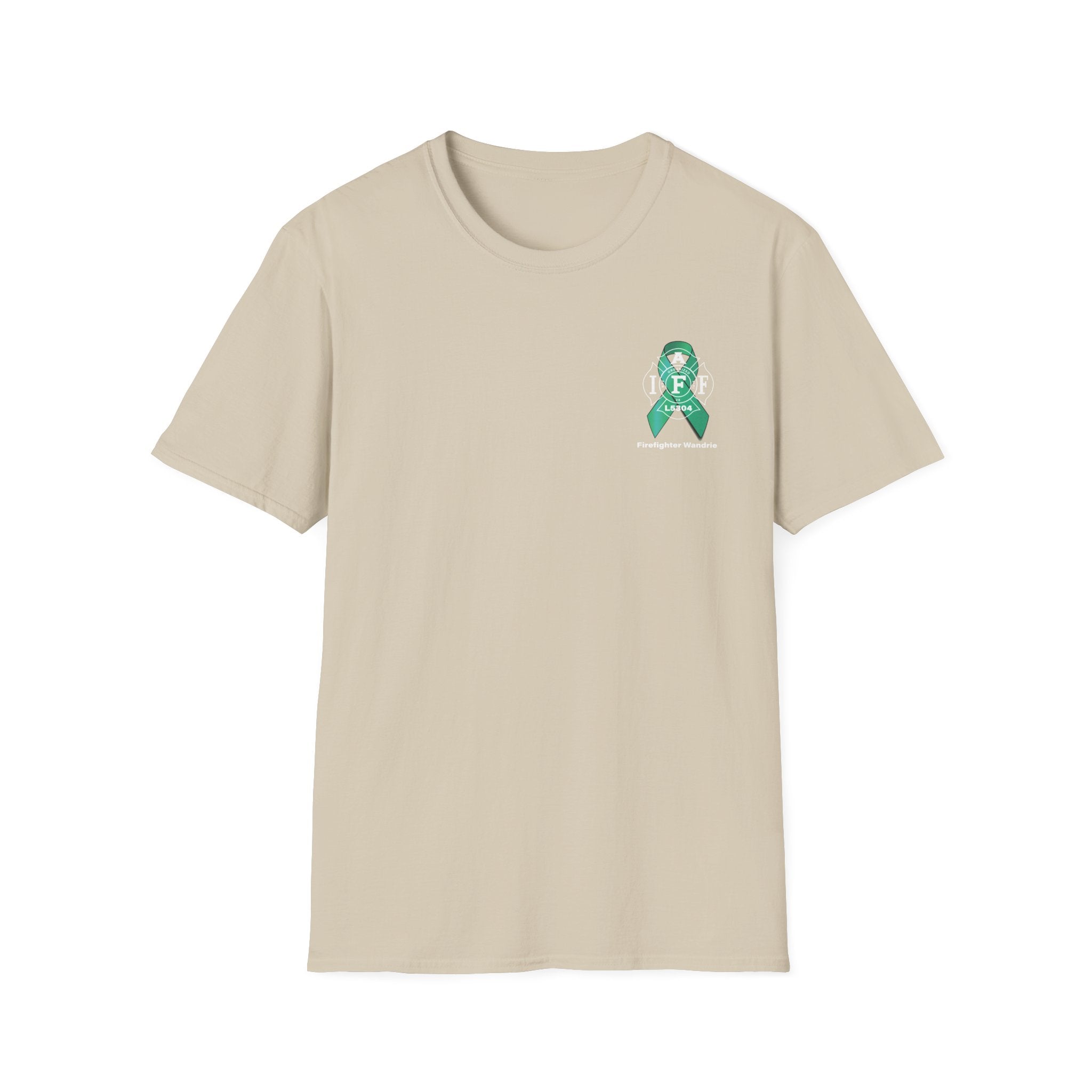 Clark County Firefighter Wandrie Support - Gildan Soft Cotton Softstyle T-Shirt