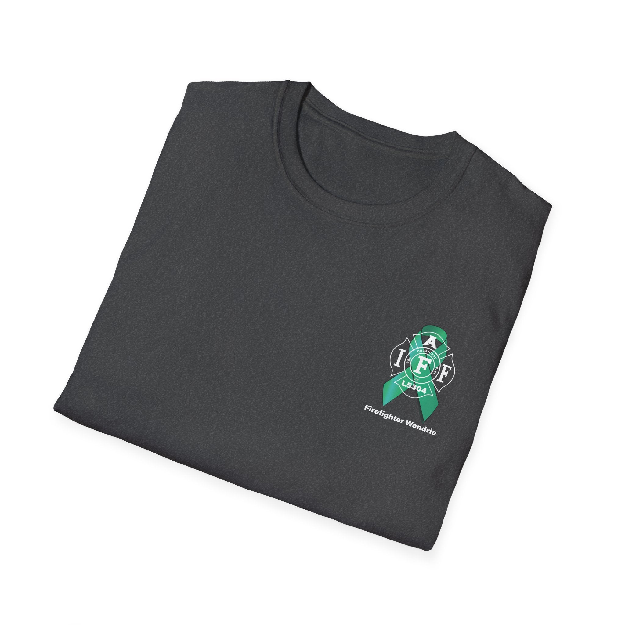 Clark County Firefighter Wandrie Support - Gildan Soft Cotton Softstyle T-Shirt