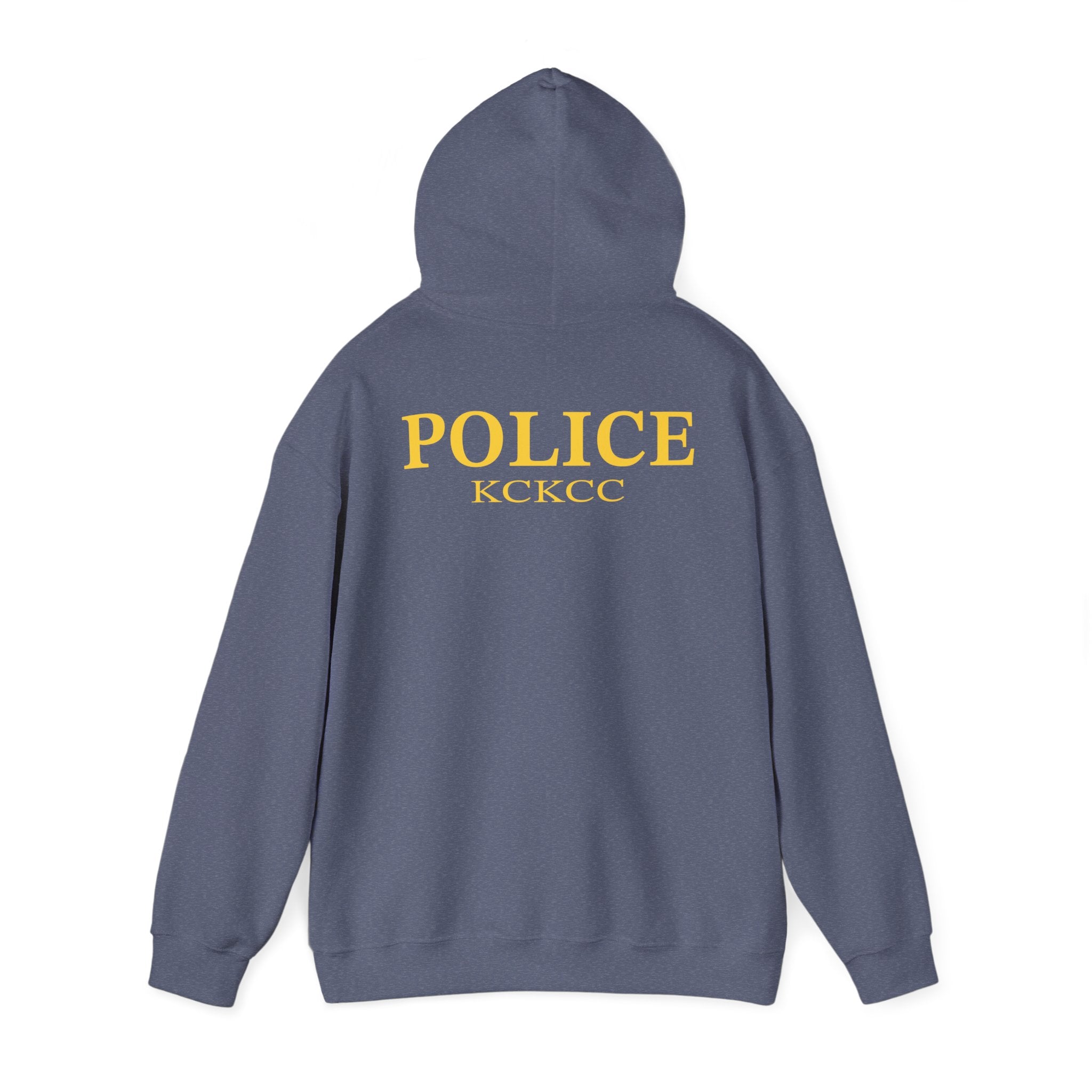 Kansas City College Police Officer Badge - Unisex Heavy Blend™ Hooded Sweatshirt