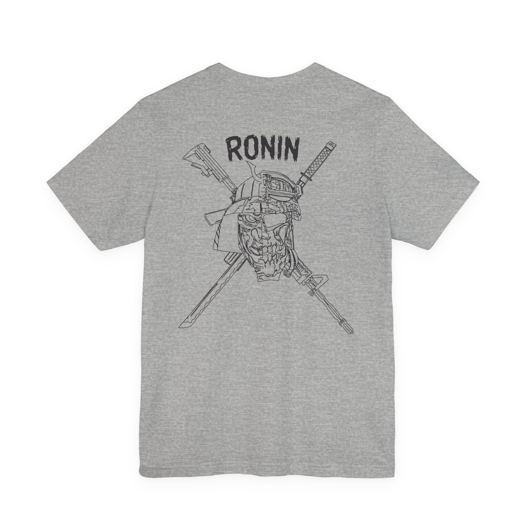 Charlie 2 Ronin (Black logo) - Bella Canva soft cotton bled.
