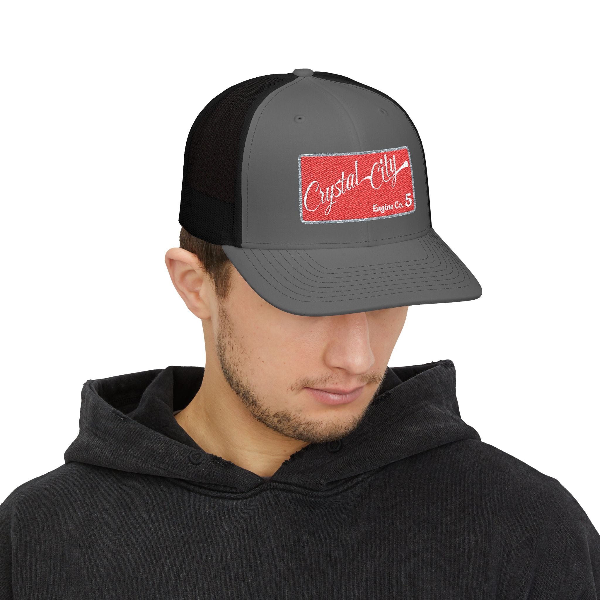 Crystal City Engine co 5 - Snapback Trucker (Richardson 112 Style Hat)