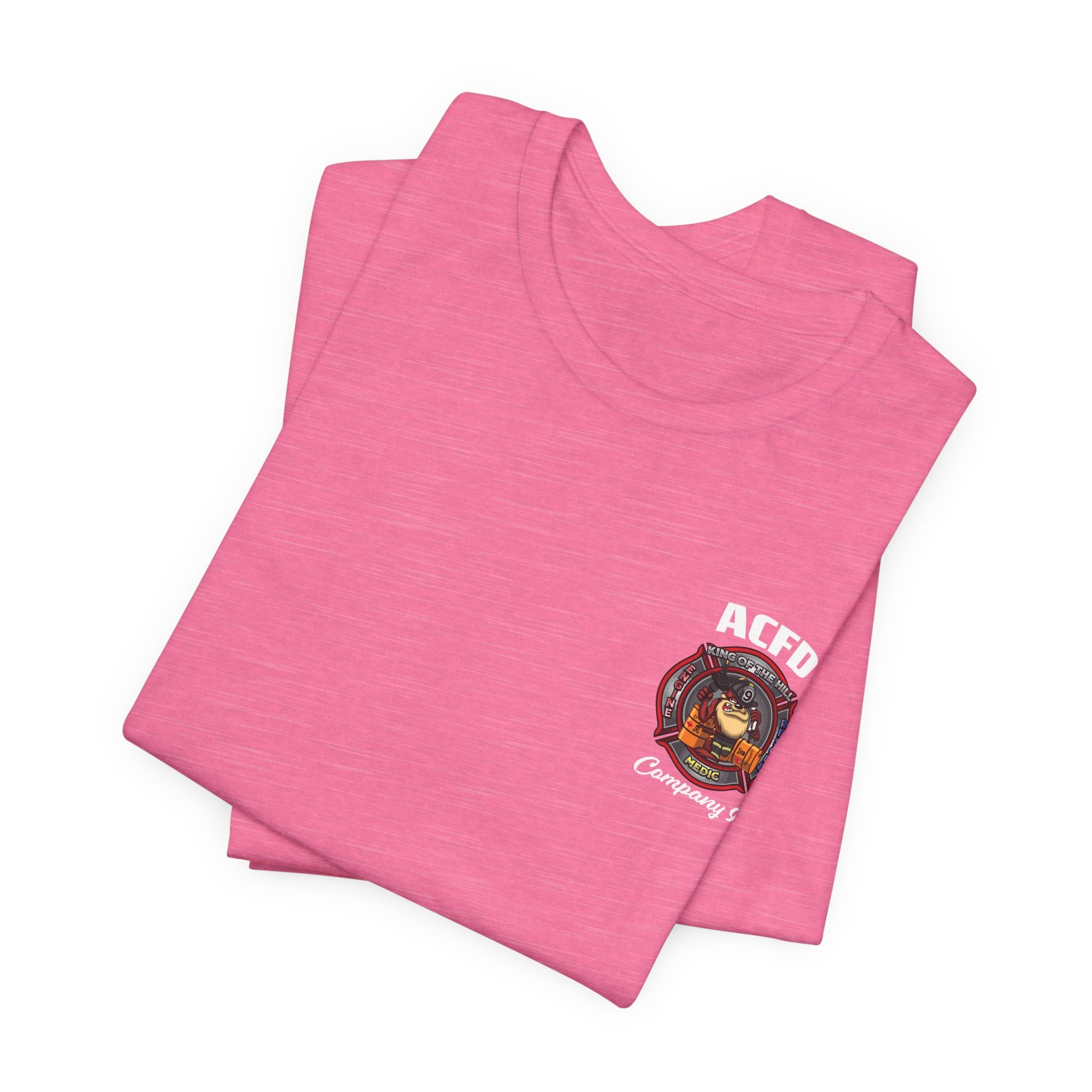 Station 9 Firefighter Engine - Bella+Canvas Soft Unisex Tee