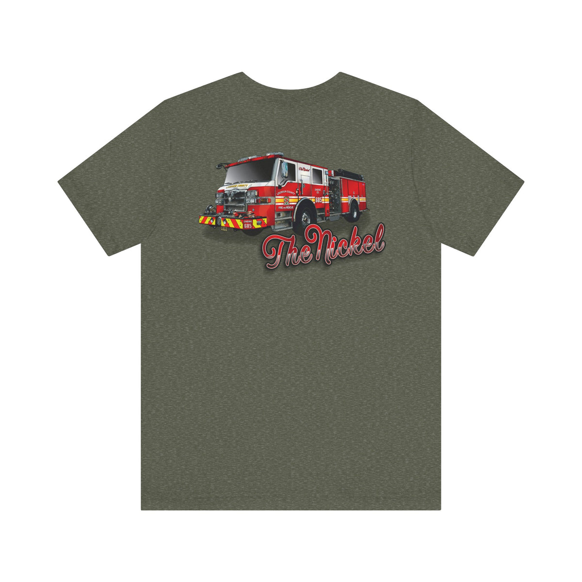LCFR Hamilton Station 5 version 4 Nickel Back- Bella+Canvas Soft Unisex Tee