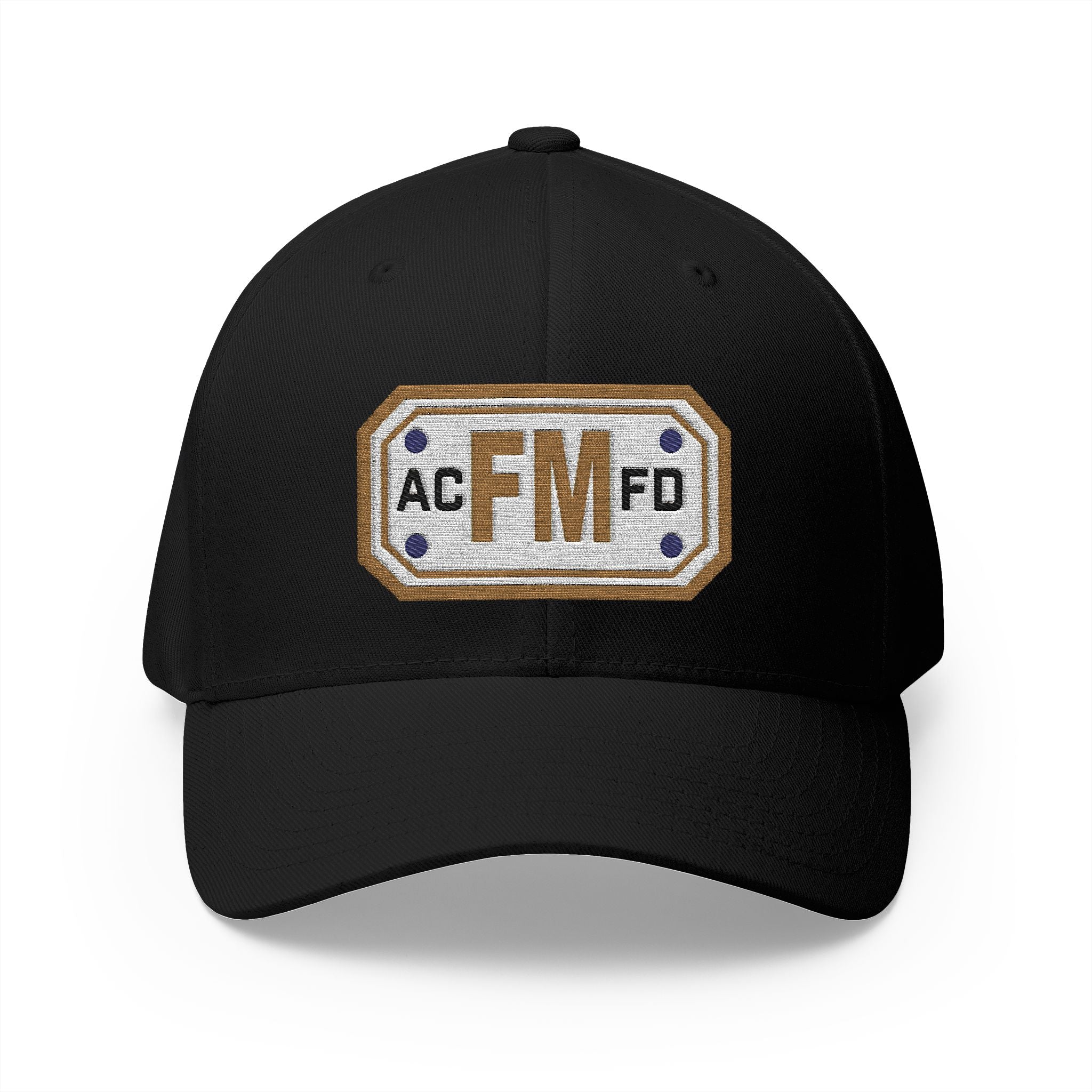 Arlington Fire Marshal Gold - FLEXFIT Closed-Back Structured Cap (Embroidery)