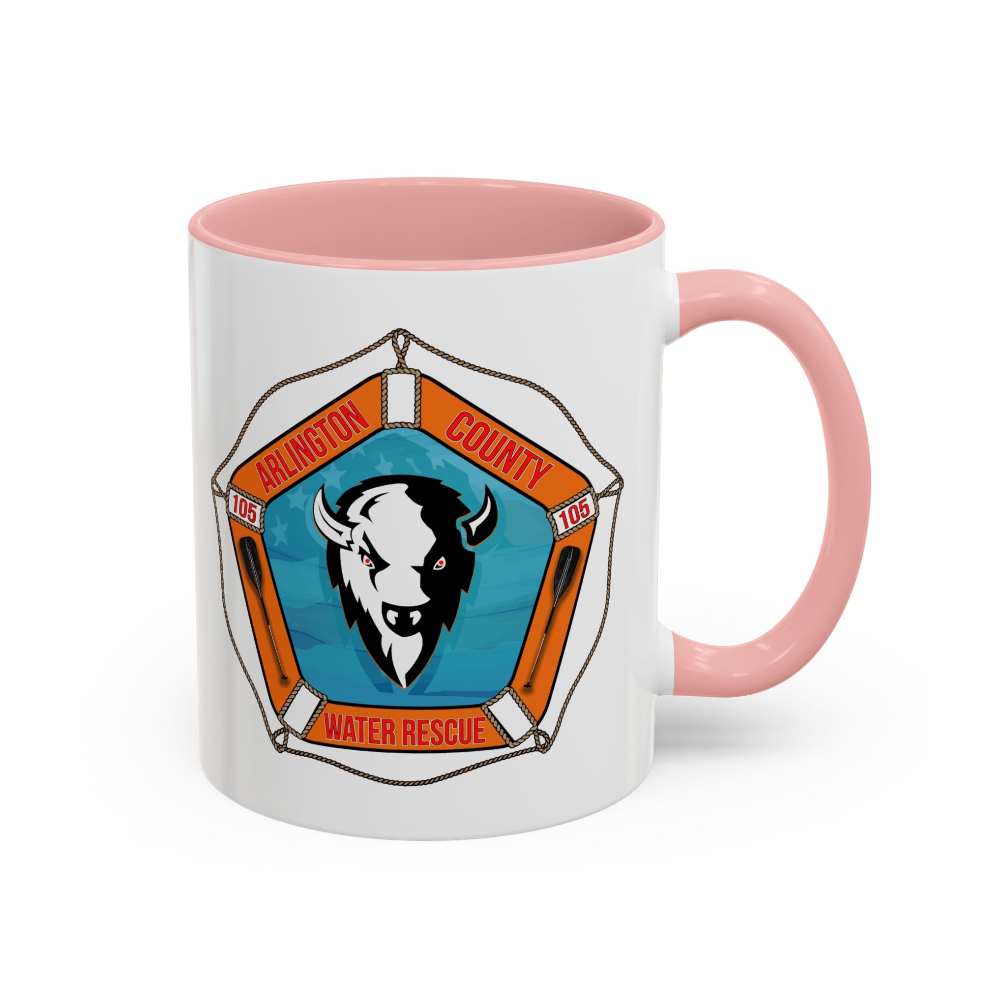 Station 5 Water Rescue Accent Coffee Mug (11oz)
