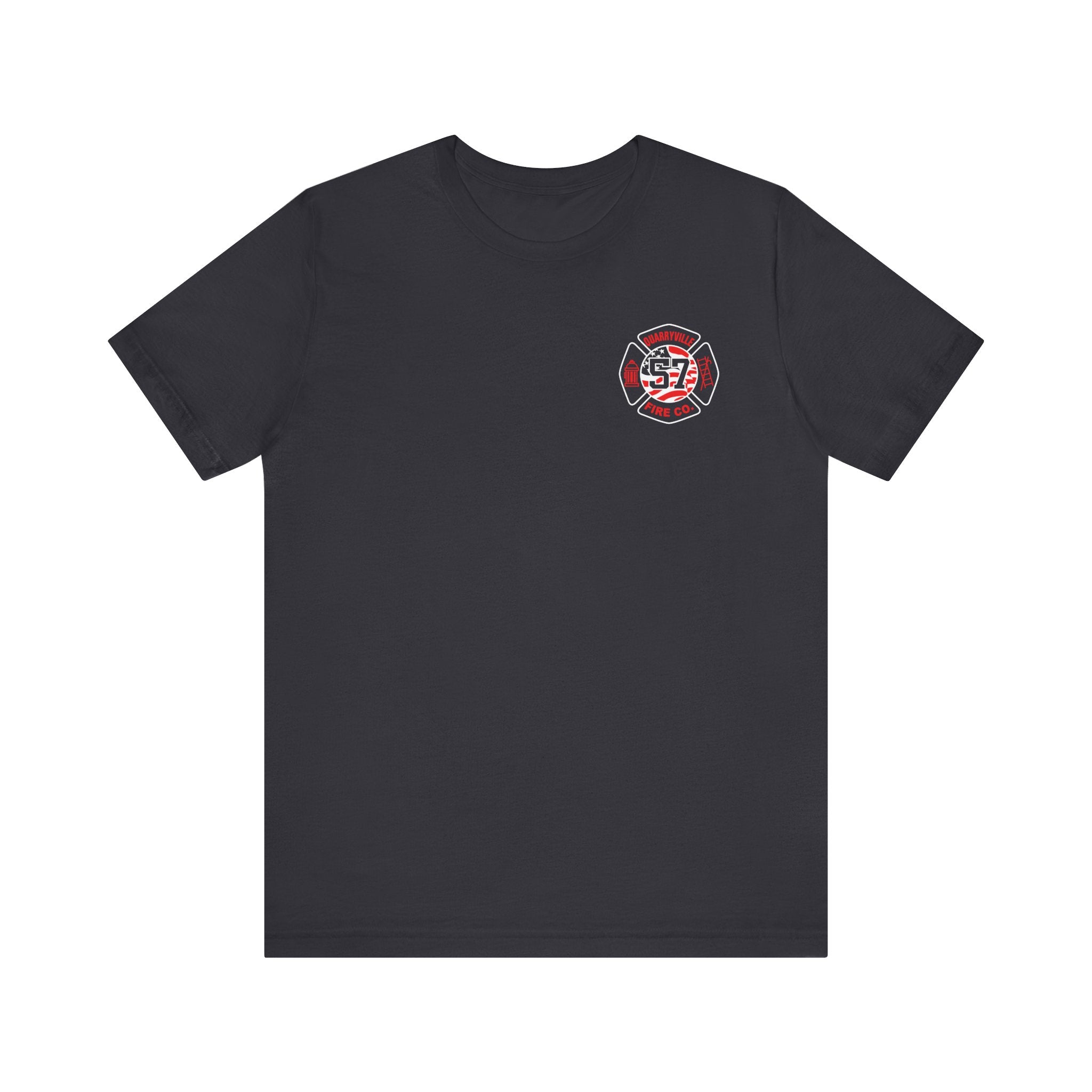 Quarryville PA Vol. Fire  - Bella+Canvas Soft Jersey Cotton Unisex Tee