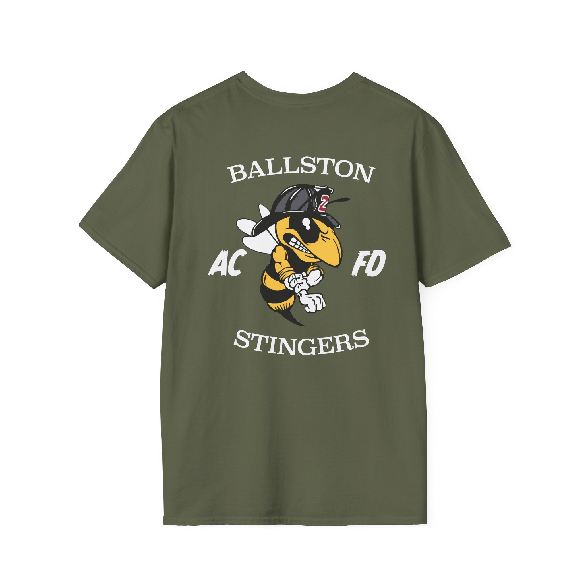 Engine 2 Ballston Stingers - Gildan Soft Cotton Softstyle T-Shirt