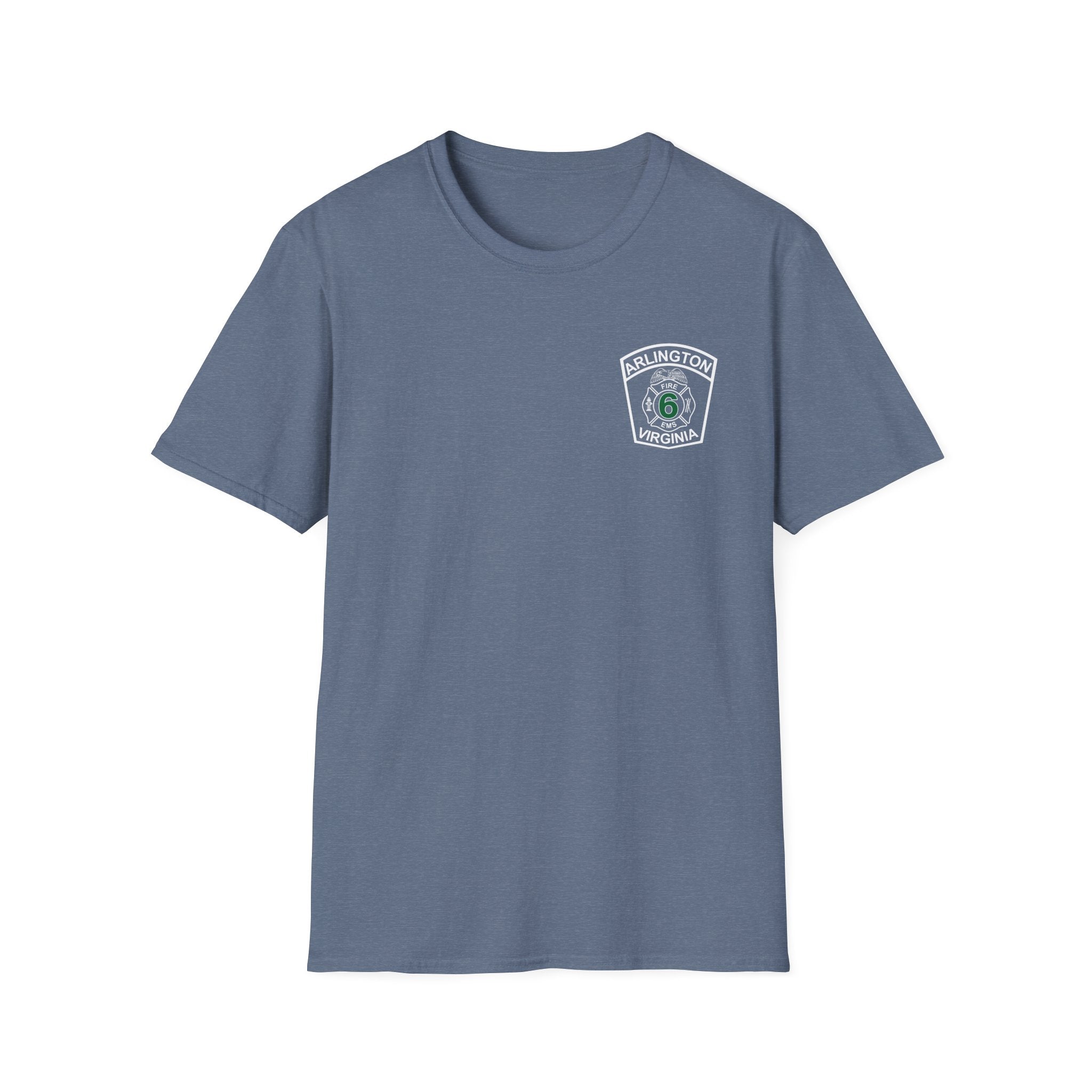 Truck 6 Falls Church - Gildan Soft Cotton Softstyle T-Shirt