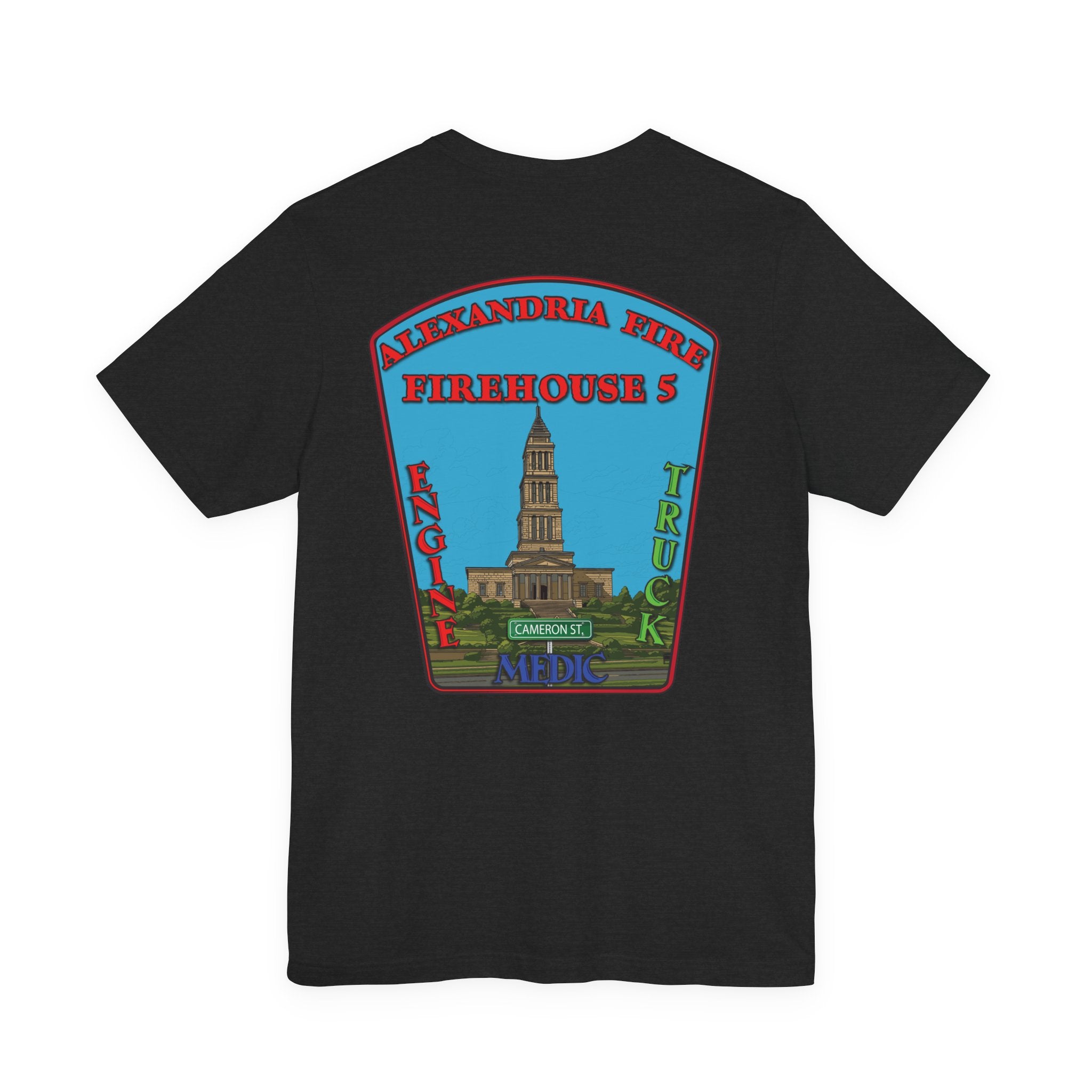 Alexandria Station 5 version 3 - Bella+Canvas Soft Unisex Tee