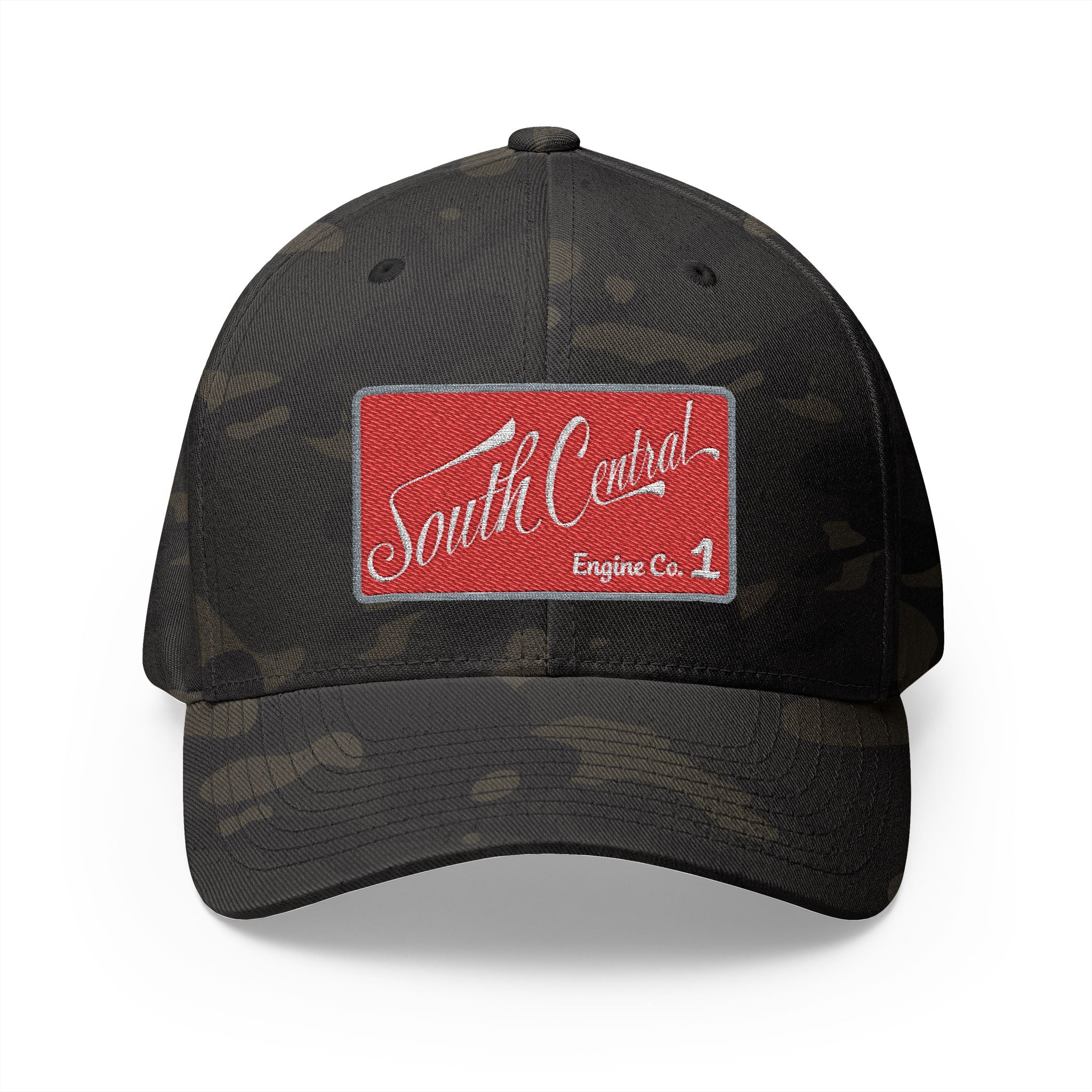 Station 1 South Central - FLEXFIT Closed-Back Structured Cap (Embroidery)