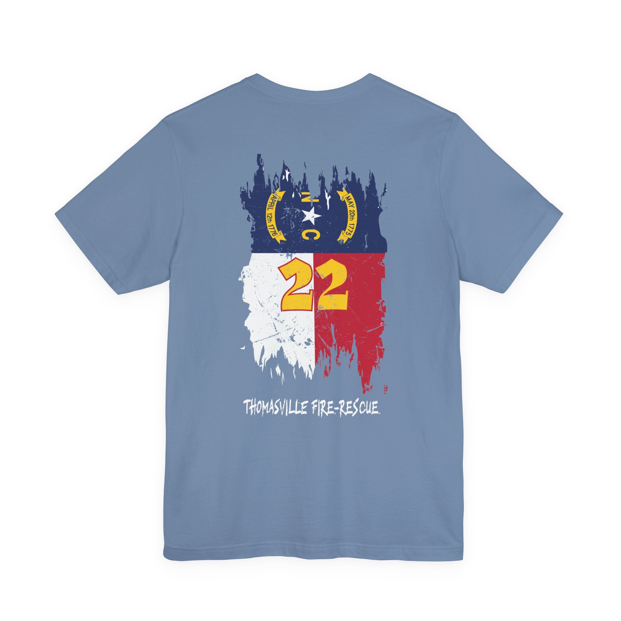 Thomasville Fire NC Ladder 22 (version 1) - Bella+Canvas Soft Unisex Tee
