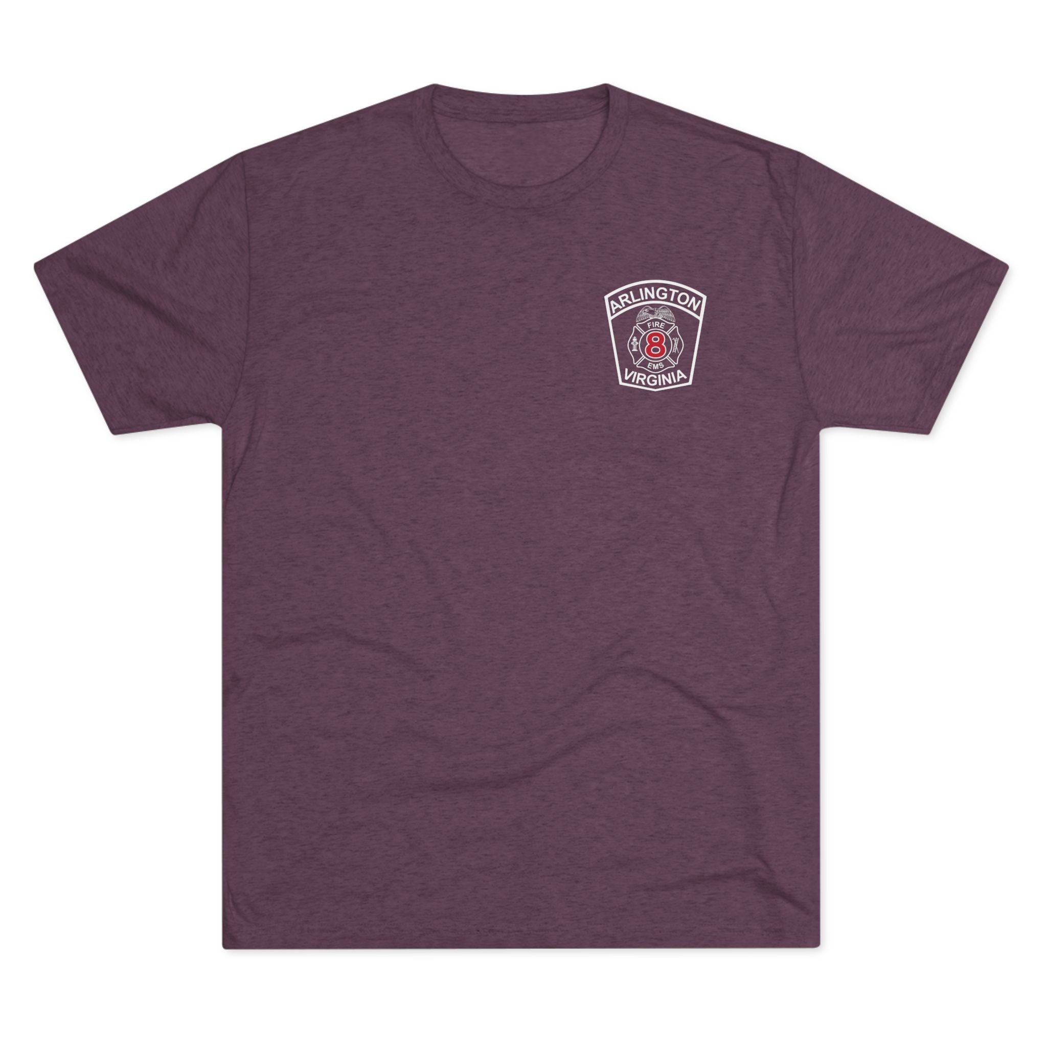Engine 8 Halls Hill - NextLevel Tri-Blend Crew Tee