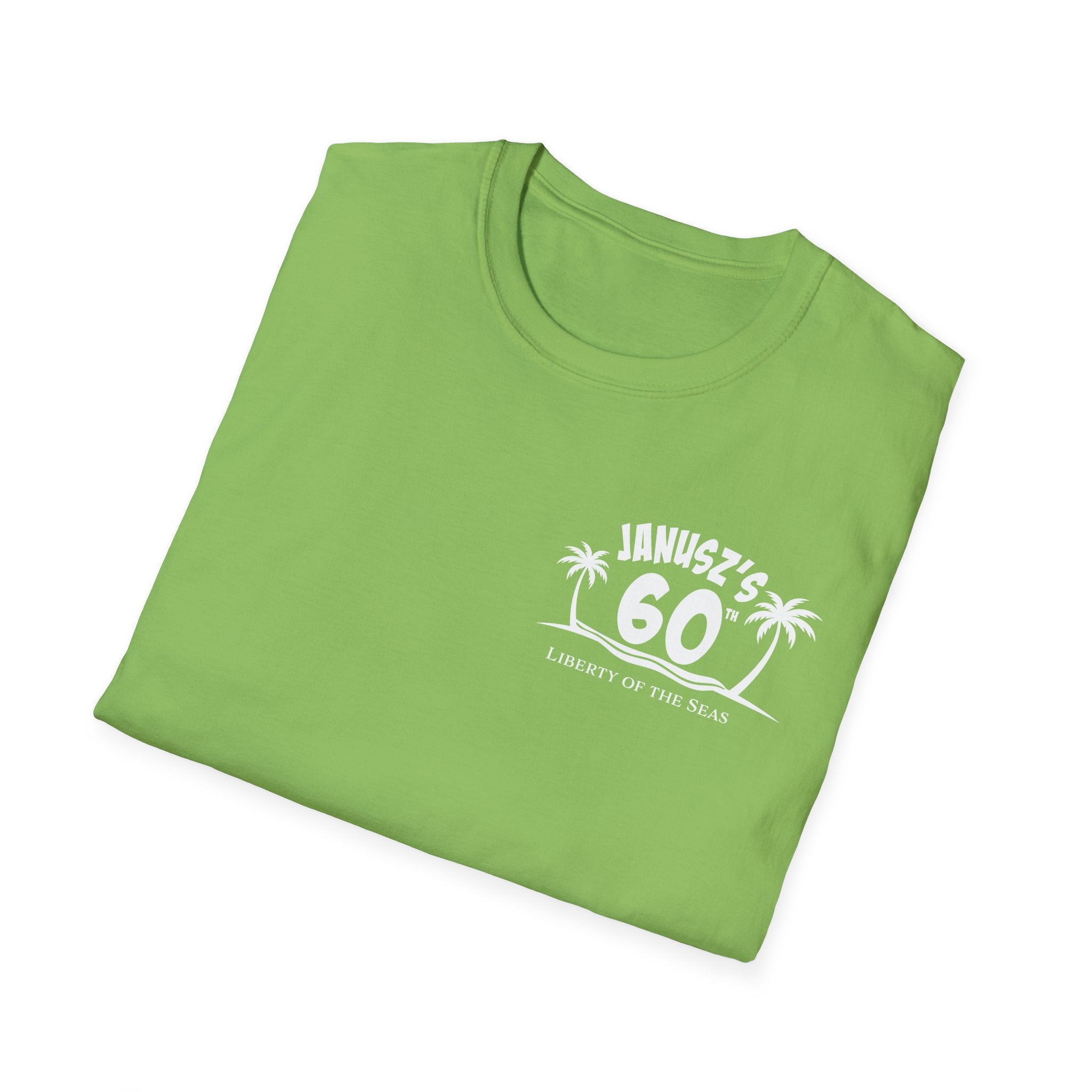 Renee Family Cruise white - Unisex Softstyle Cotton T-Shirt