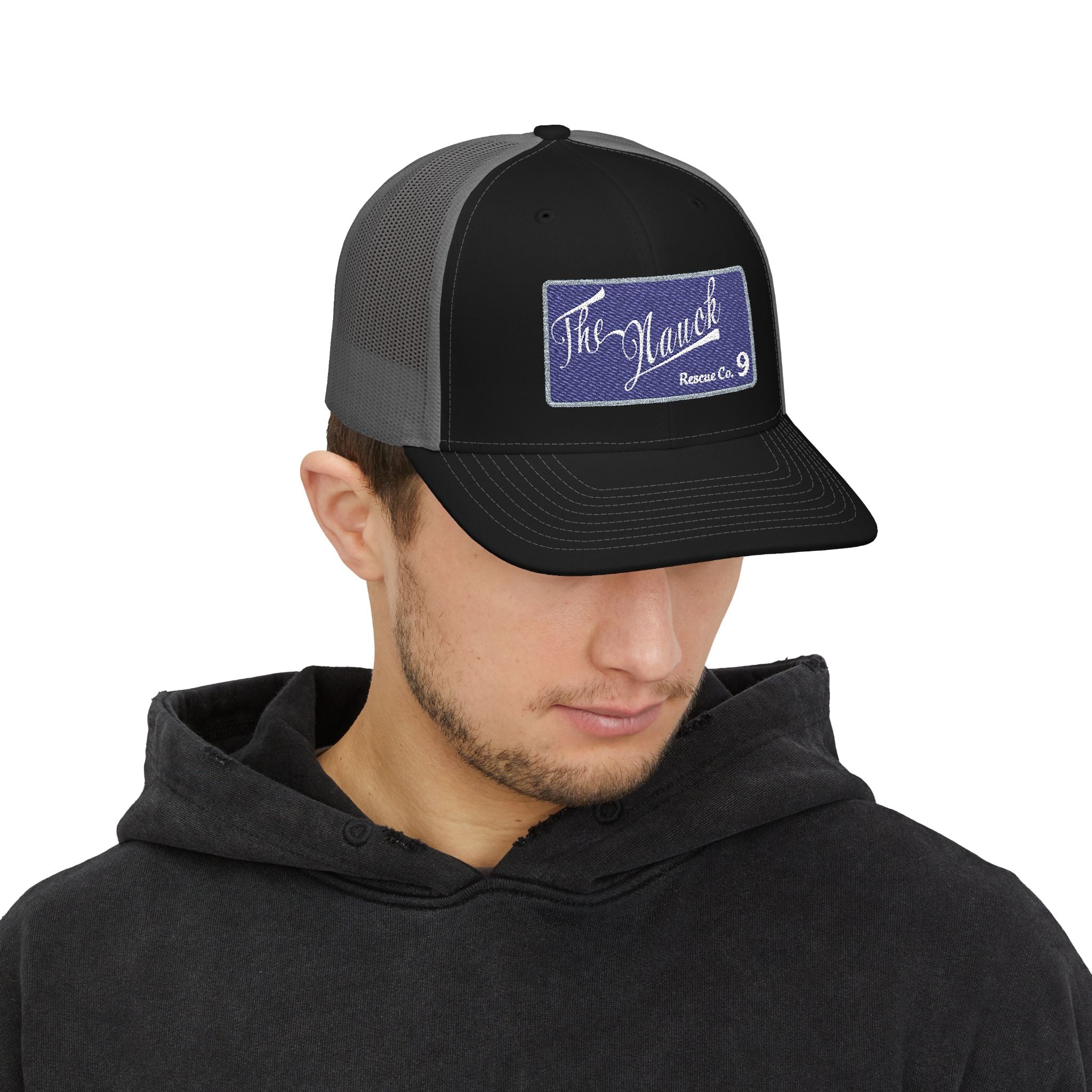 The Nauck Rescue 9 - Snapback Trucker (Richardson 112 Style Hat)