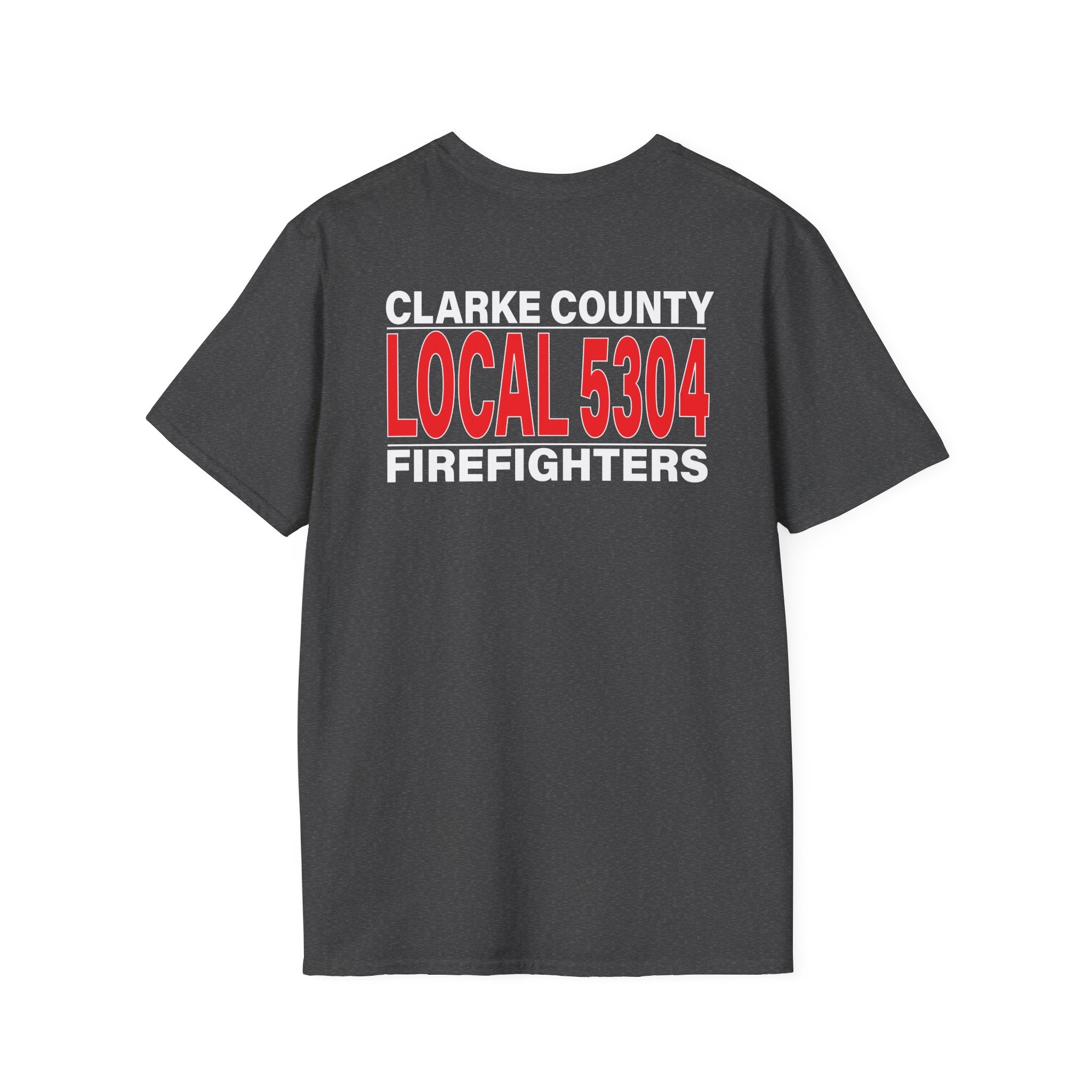 Clarke County Local 5304 version 2 (Portion of Proceeds go to Local 5304)  - Gildan Soft Cotton Softstyle T-Shirt