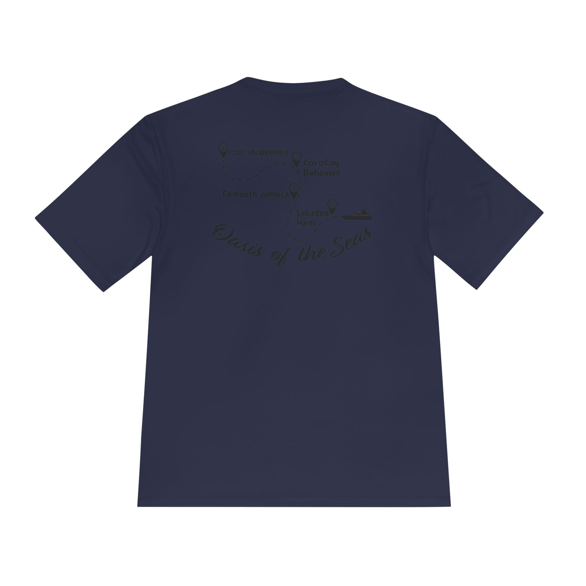 Bennet Family Cruise Black Text - Unisex Moisture Wicking Tee