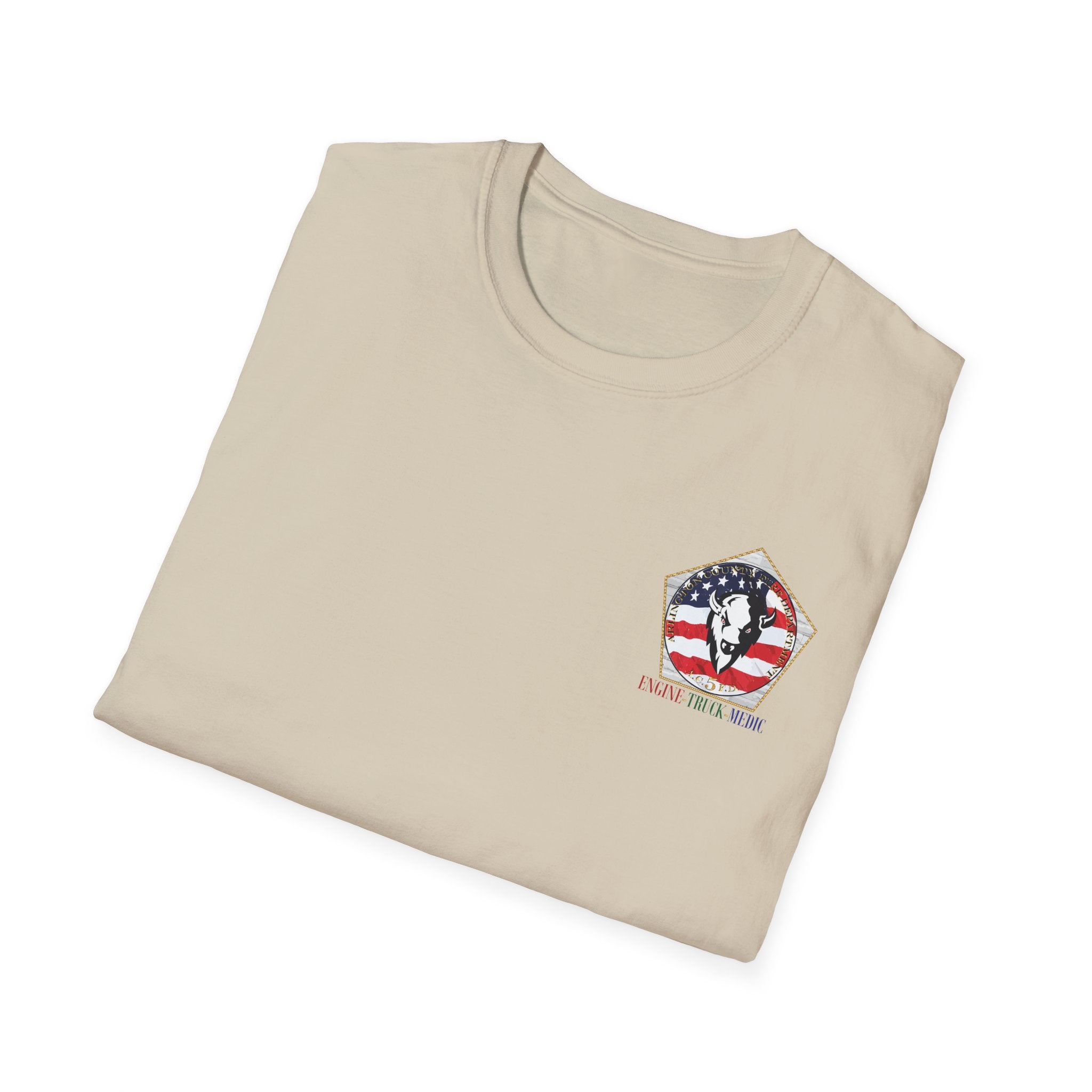 Copy of Station 5 Arlington (version 2) - Gildan Soft Cotton Softstyle T-Shirt