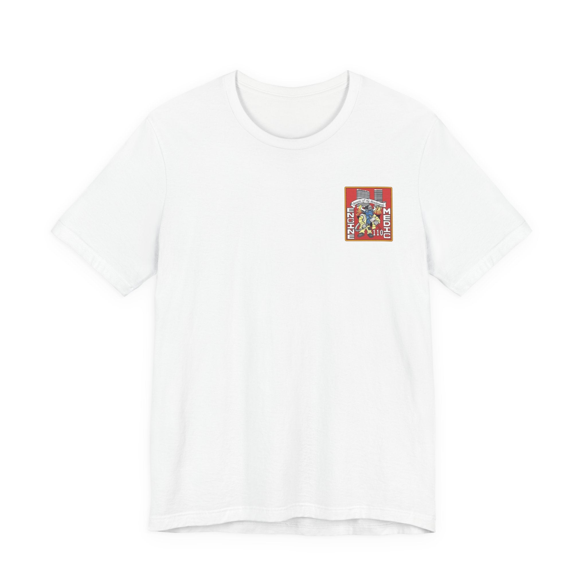 Station 10 Beast Front and Back - Bella+Canvas Soft Unisex Tee