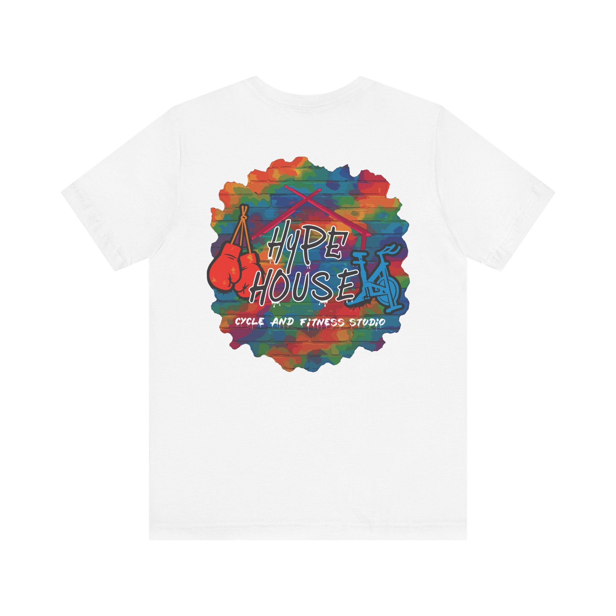HH Cycle Color Logo light colors - Unisex Jersey Short Sleeve Tee