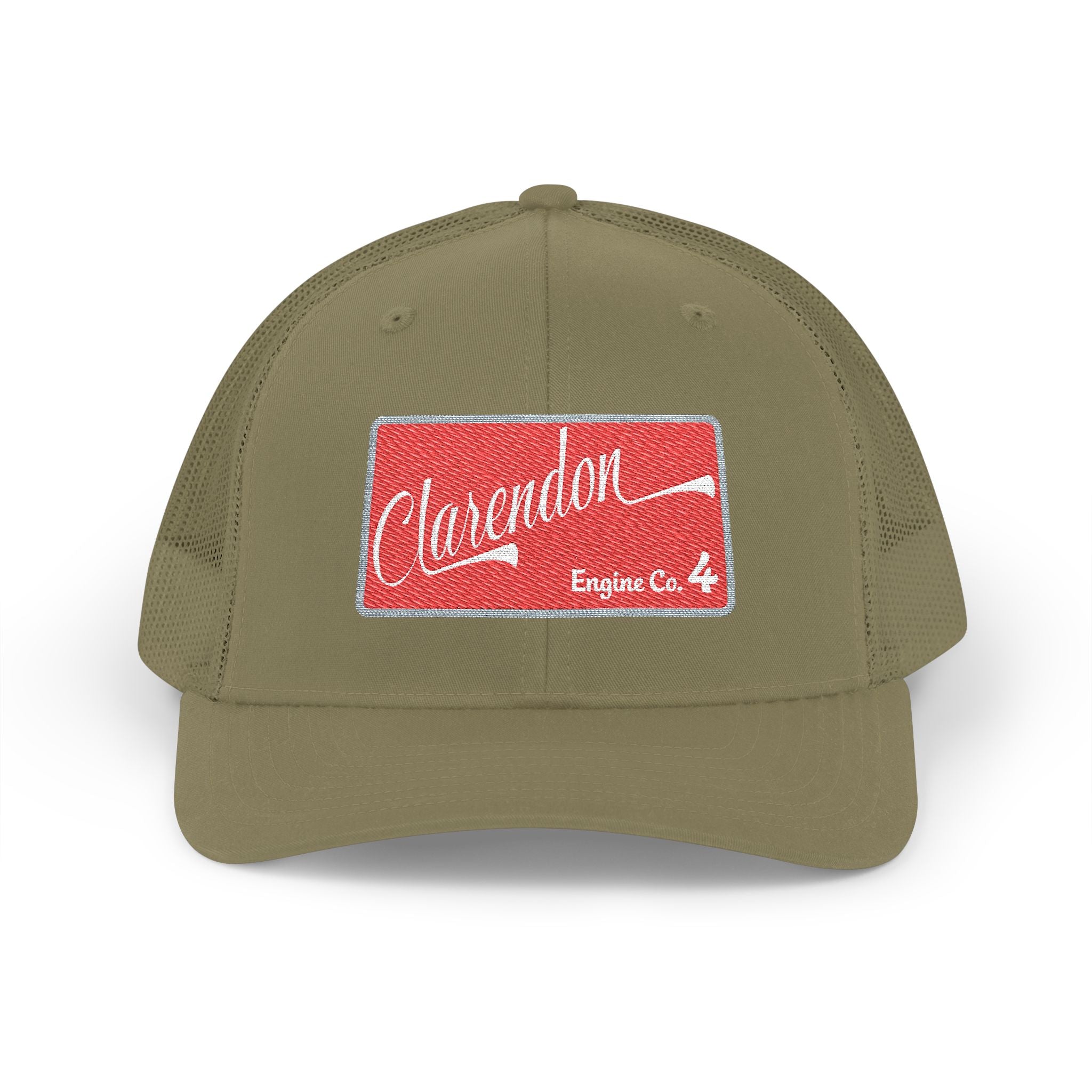 Clarendon Engine co 4 - Snapback Trucker (Richardson 112 Style Hat)