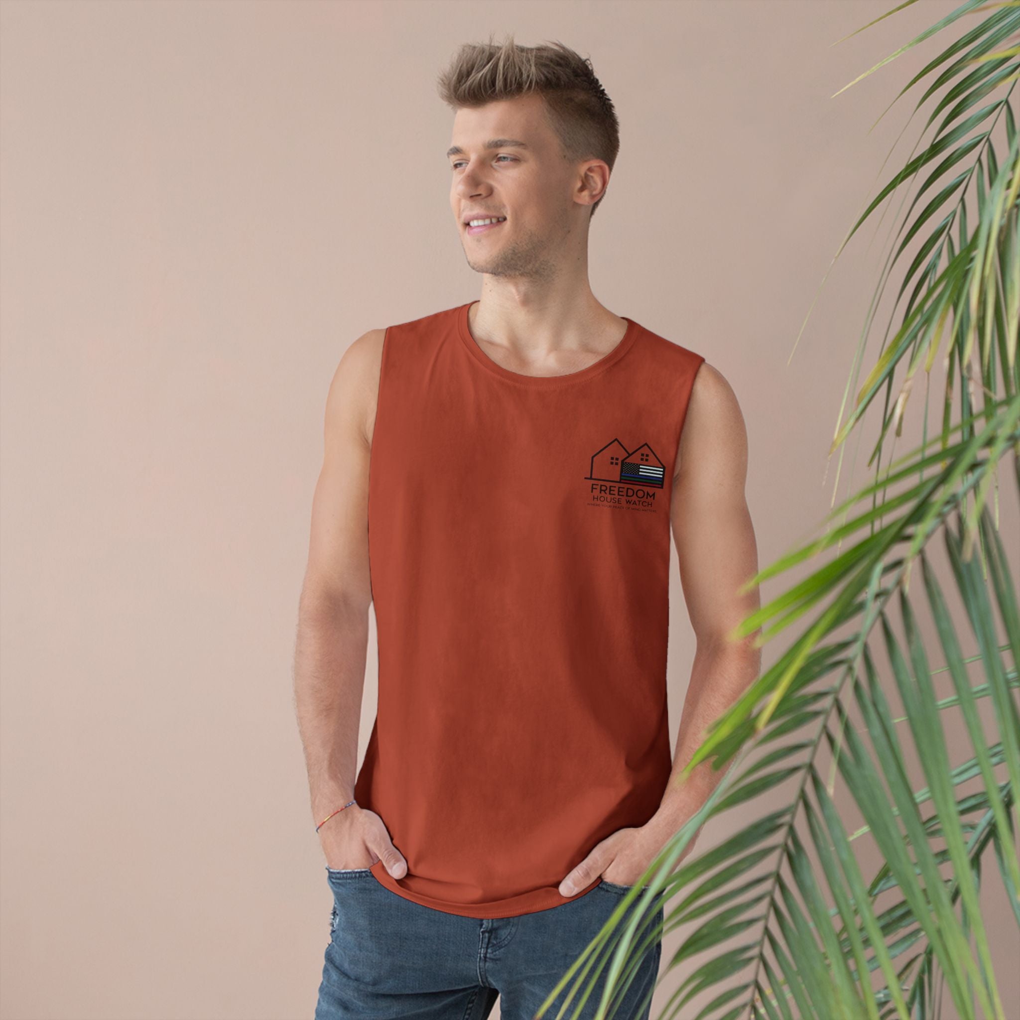 Freedom House Watch - Unisex Barnard Tank