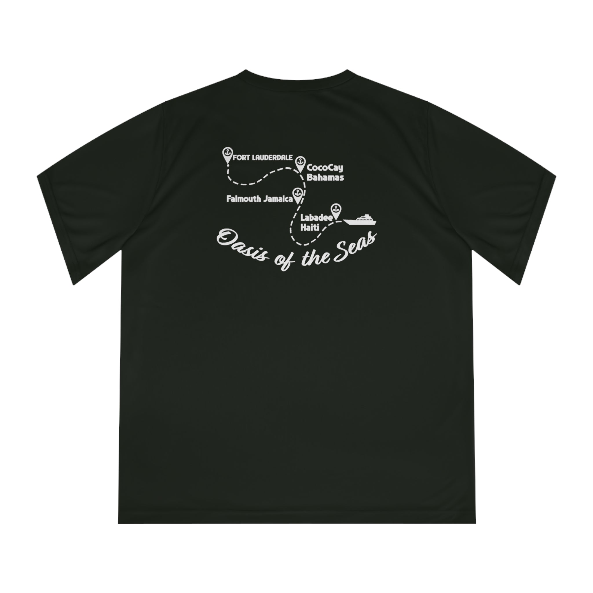 Bennett Family Cruise White logo - Women's Performance V-Neck T-Shirt