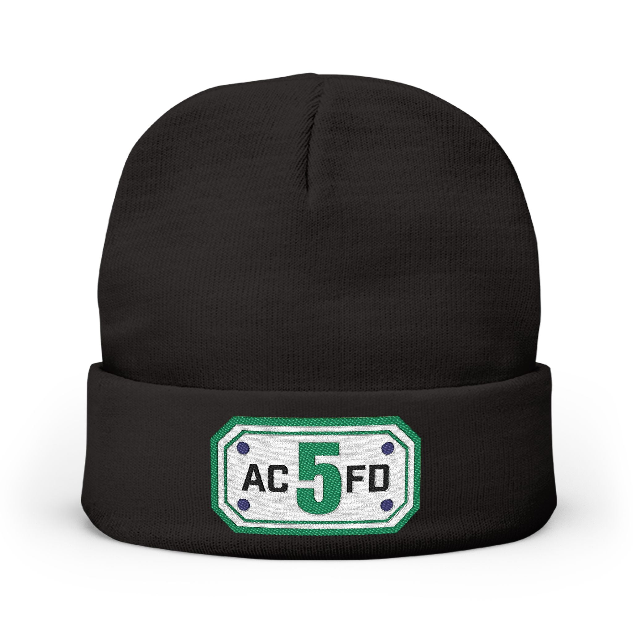 Arlington Truck 5 - Knit Beanie (Embroidery)